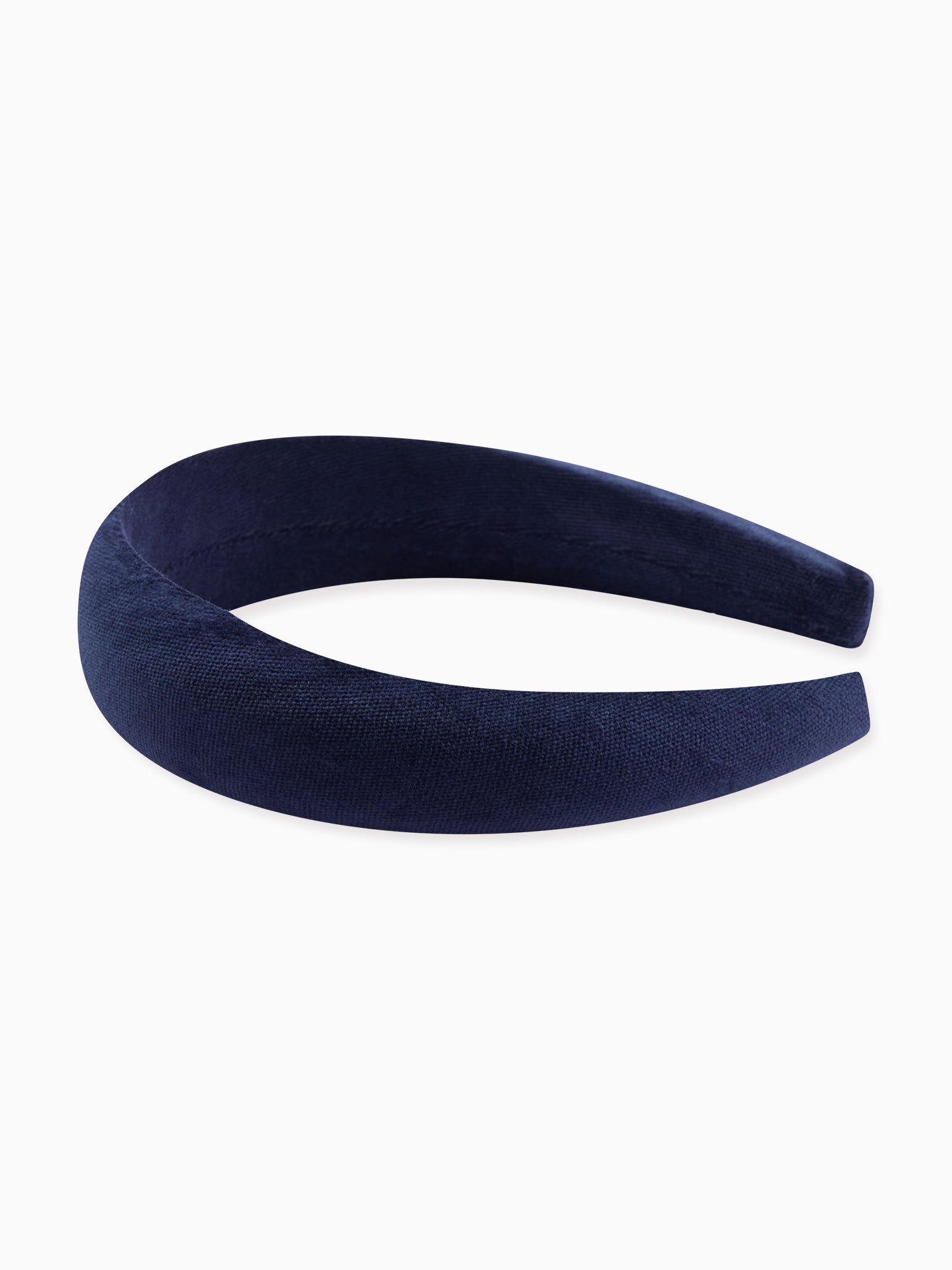 Blue Velvet Girl Wide Hairband