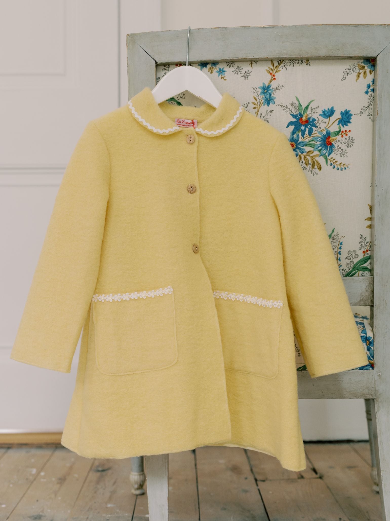 Lemon Henrietta Girl Coat