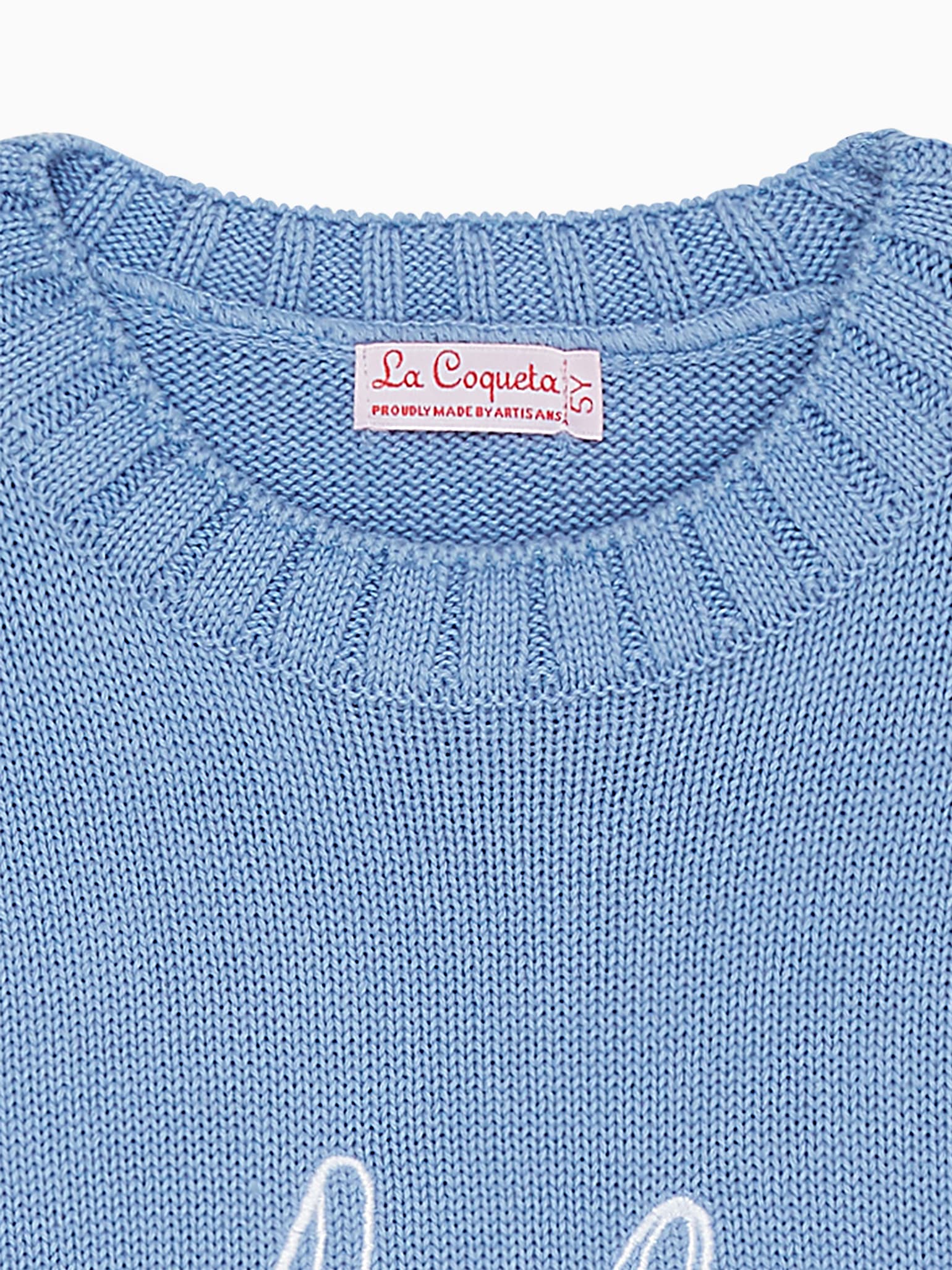 Dusty Blue Hola Kids Jumper