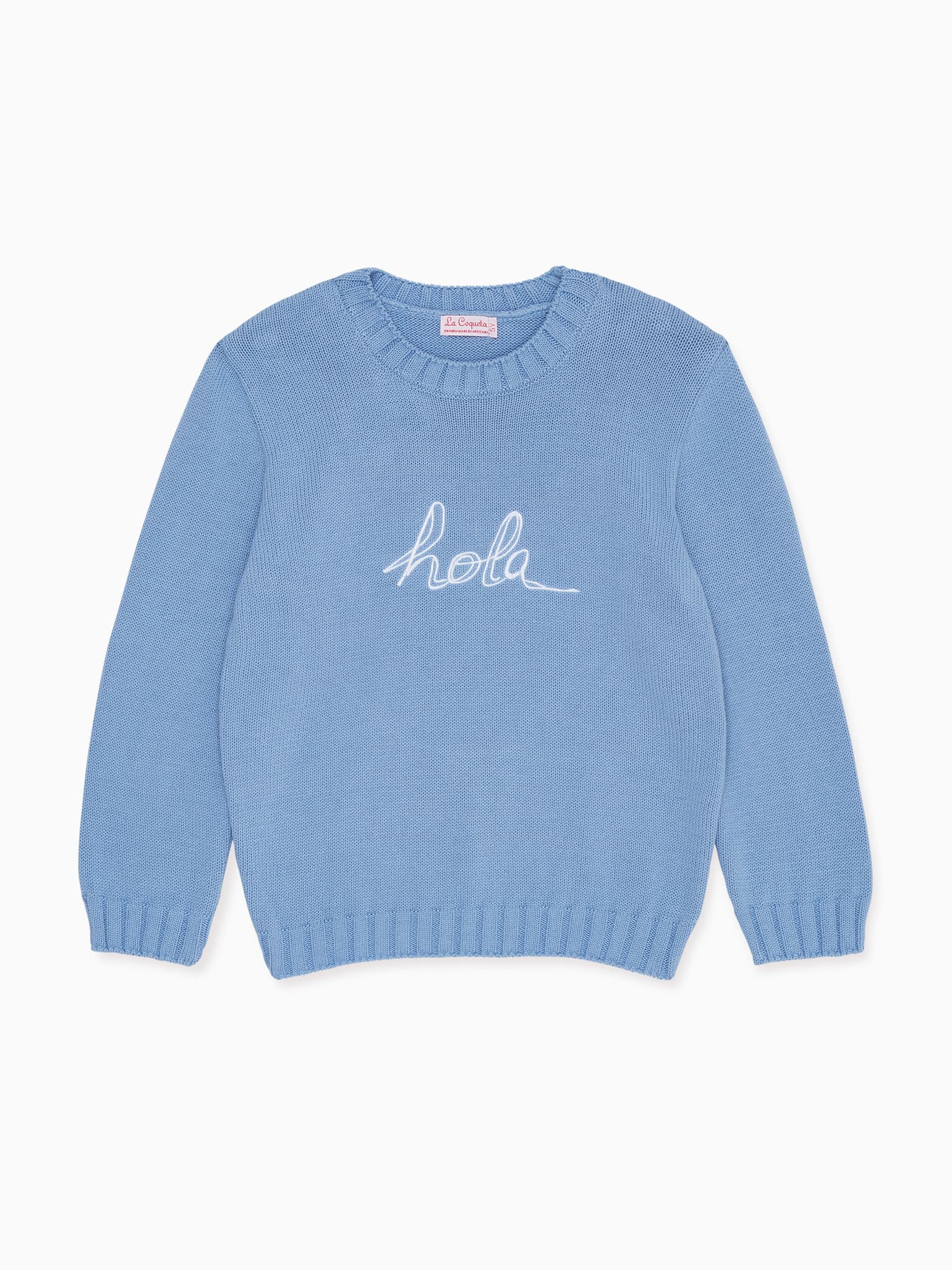 Dusty Blue Hola Kids Jumper