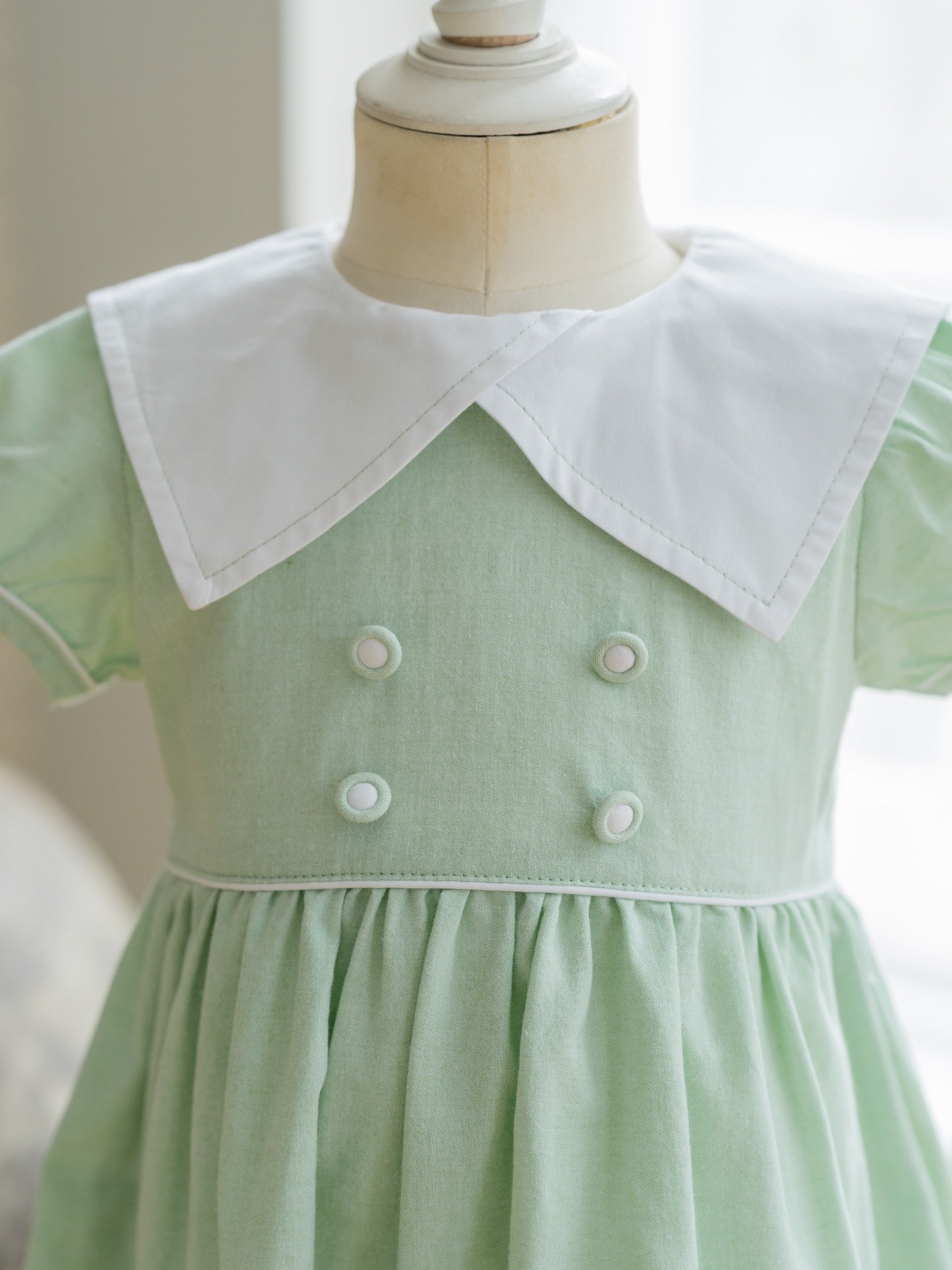 Light Green Isadora Girl Dress
