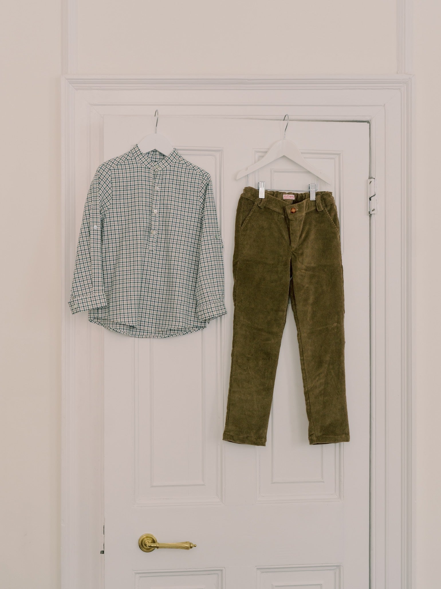 Biscuit Reinaldo Corduroy Boy Trousers