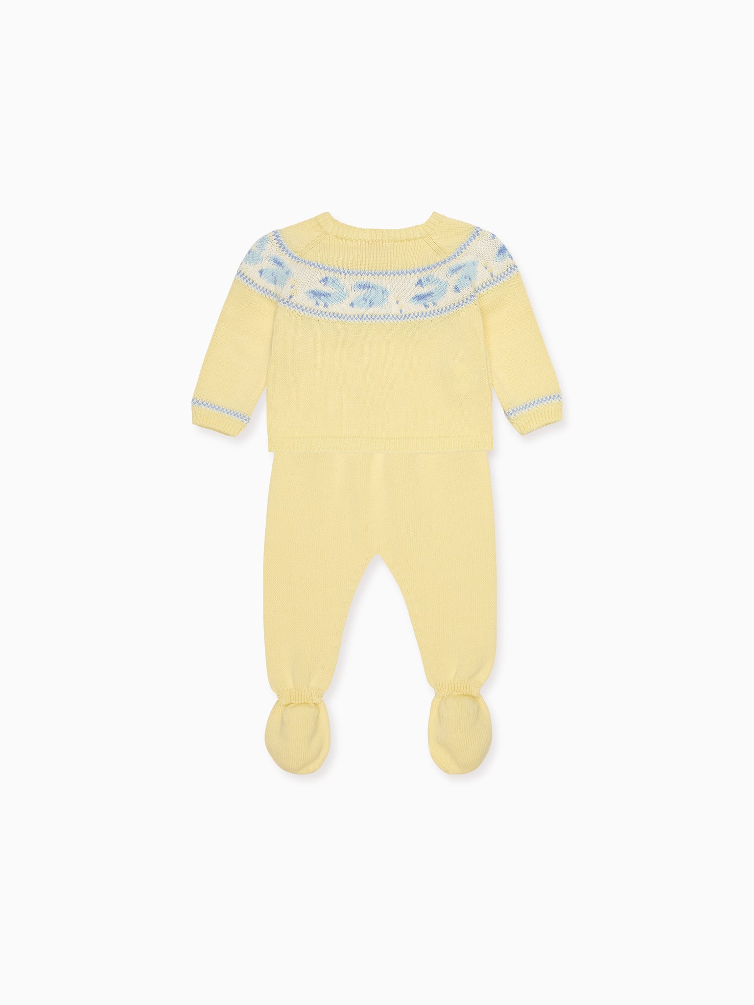 Lemon Kayra Cotton Baby Knitted Set