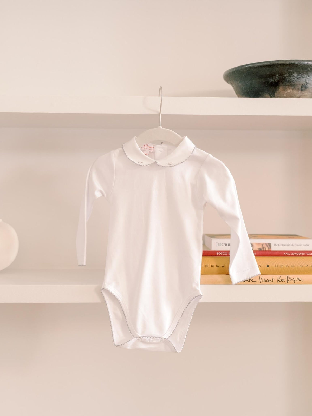 White Lamb Baby Body Vest