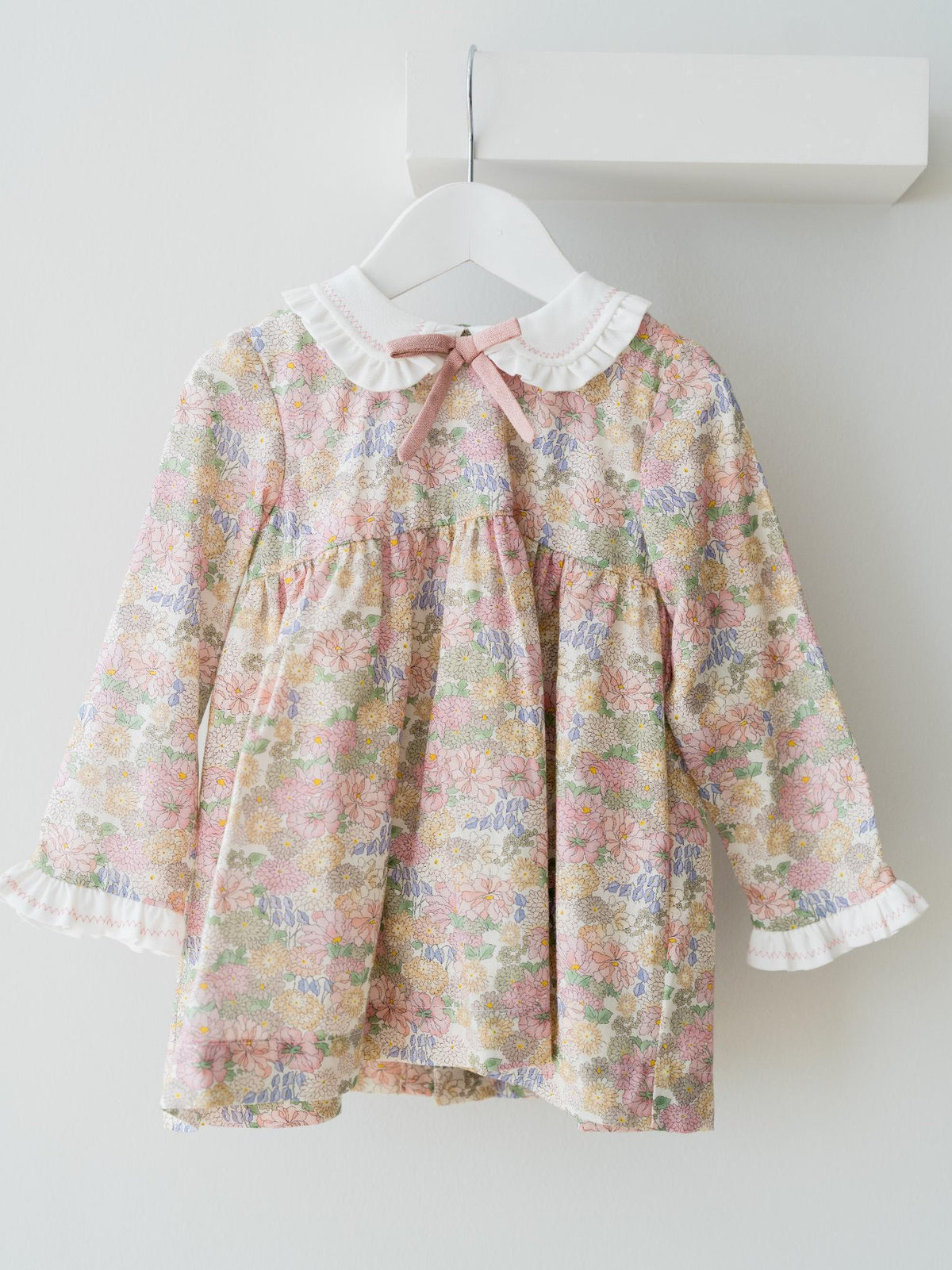 Pink Floral Laura Baby Girl Set