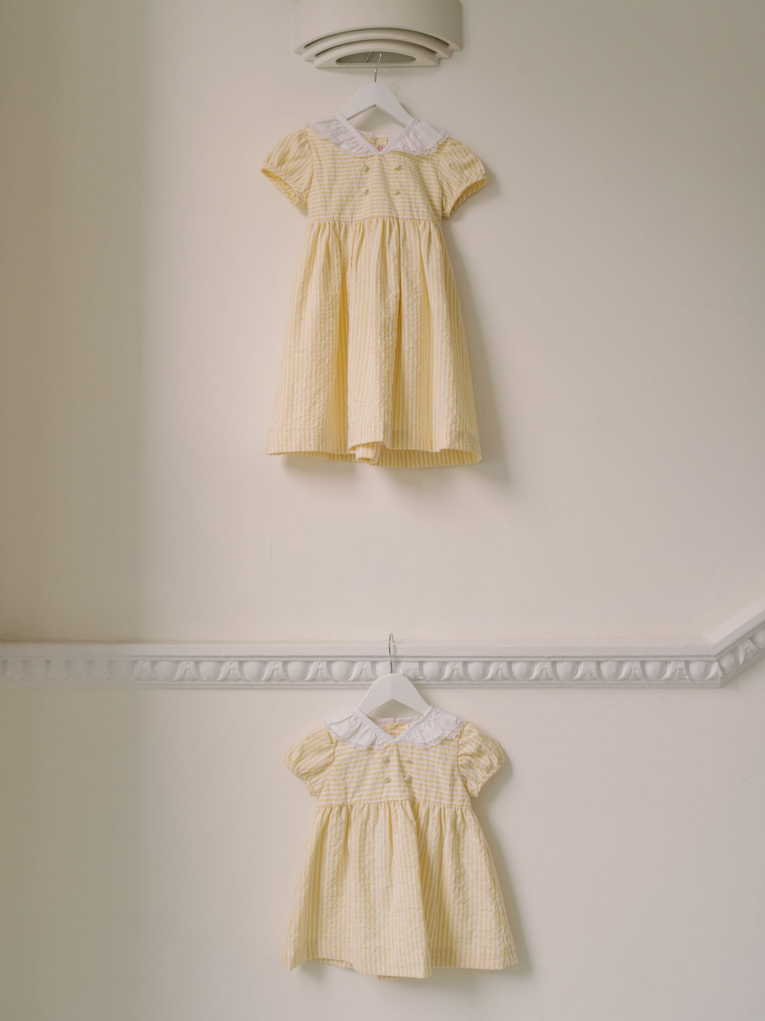 Lemon Stripe Liliana Baby Girl Set