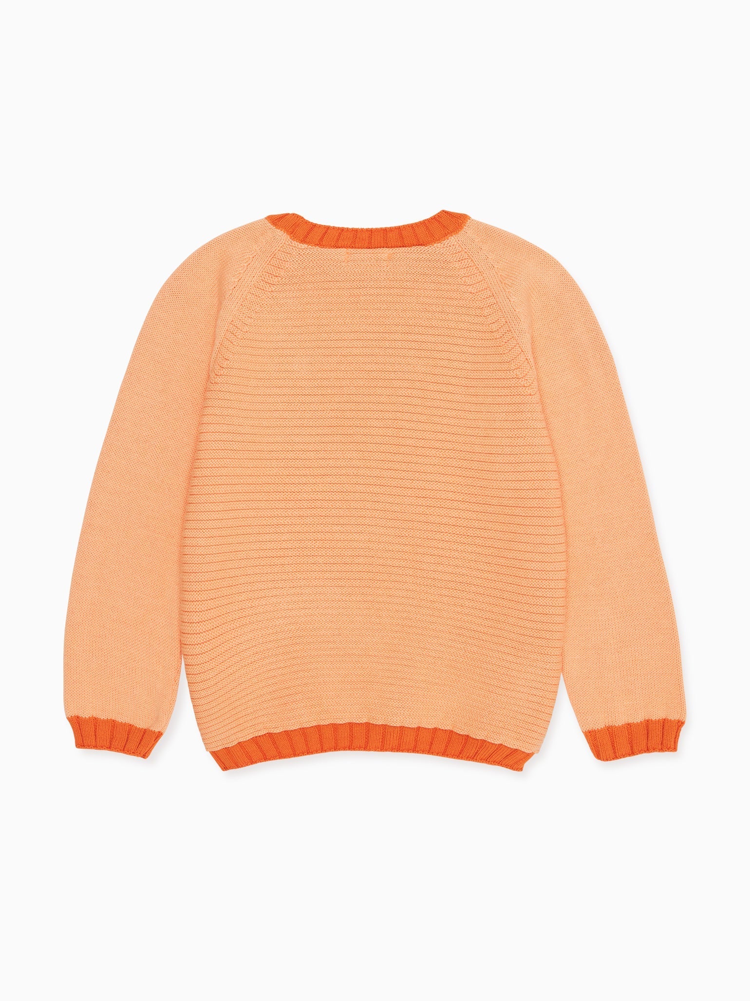 Peach Lorca Boy Cotton Jumper