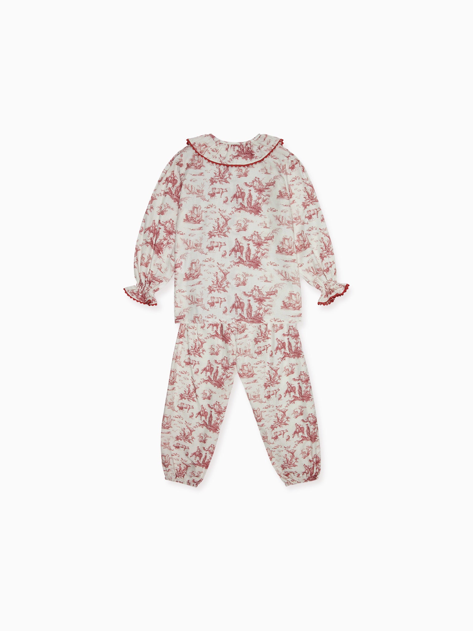 Red Toile Lorna Girl Pyjamas