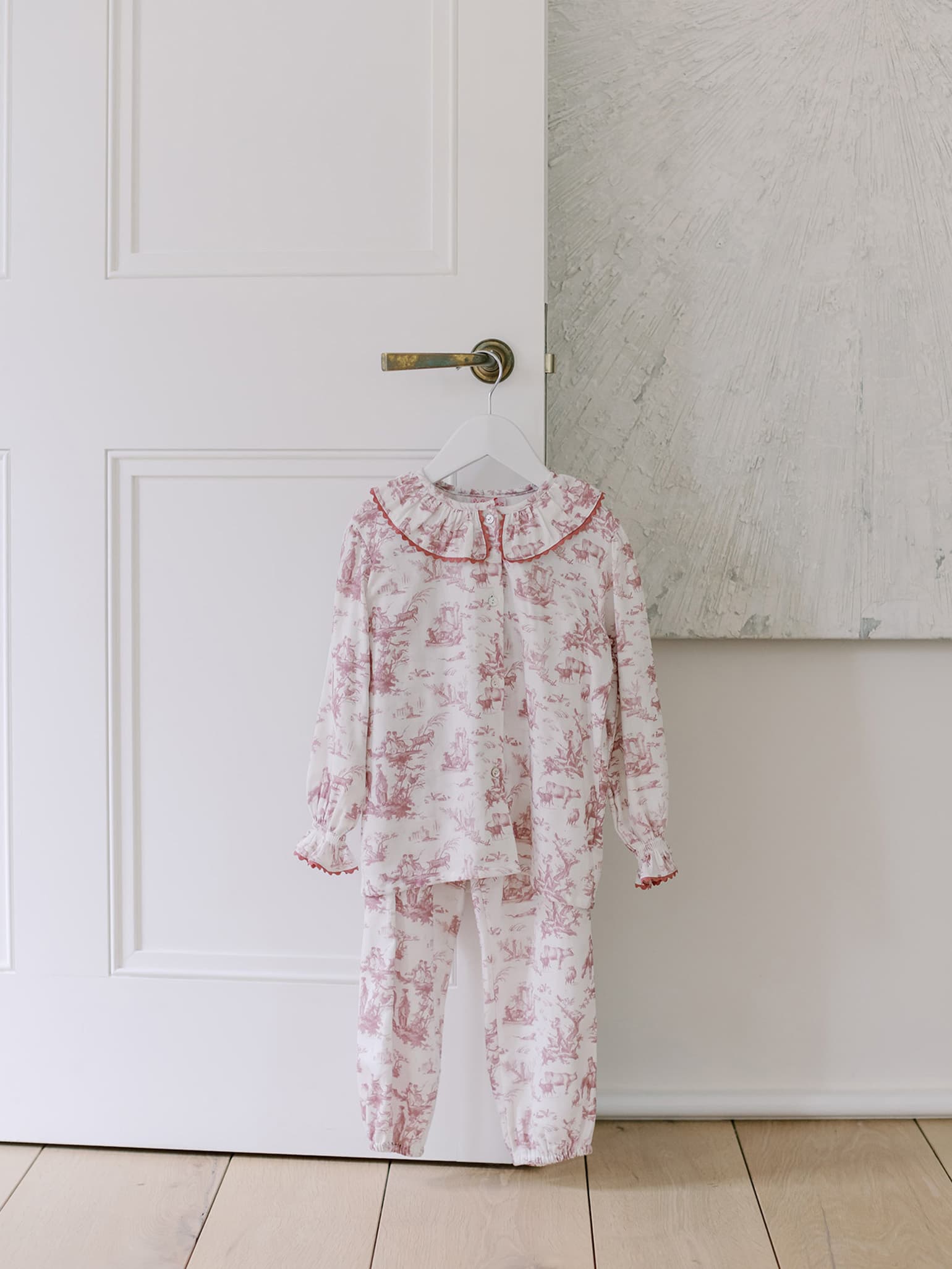 Red Toile Lorna Girl Pyjamas
