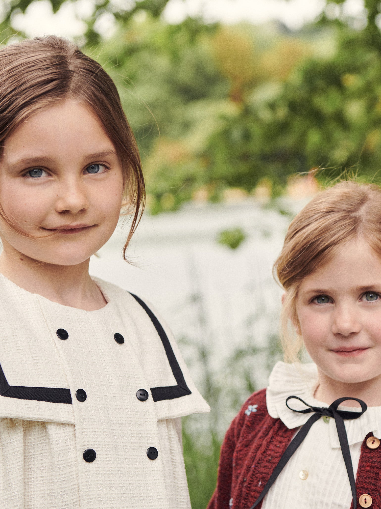 Ivory Lucinda Girl Empire Dress