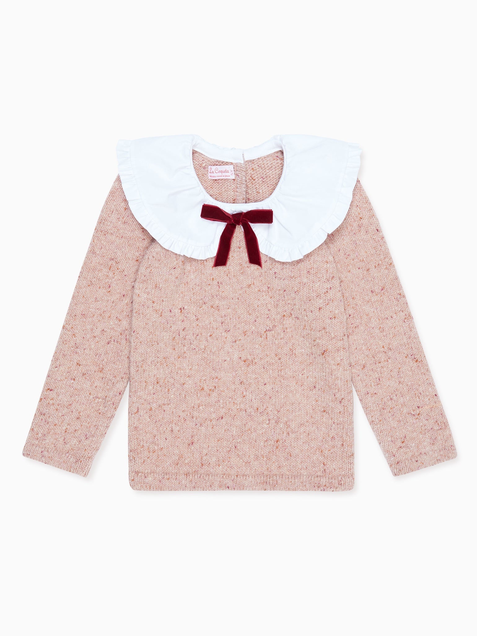 Pink Lupita Merino Girl Jumper
