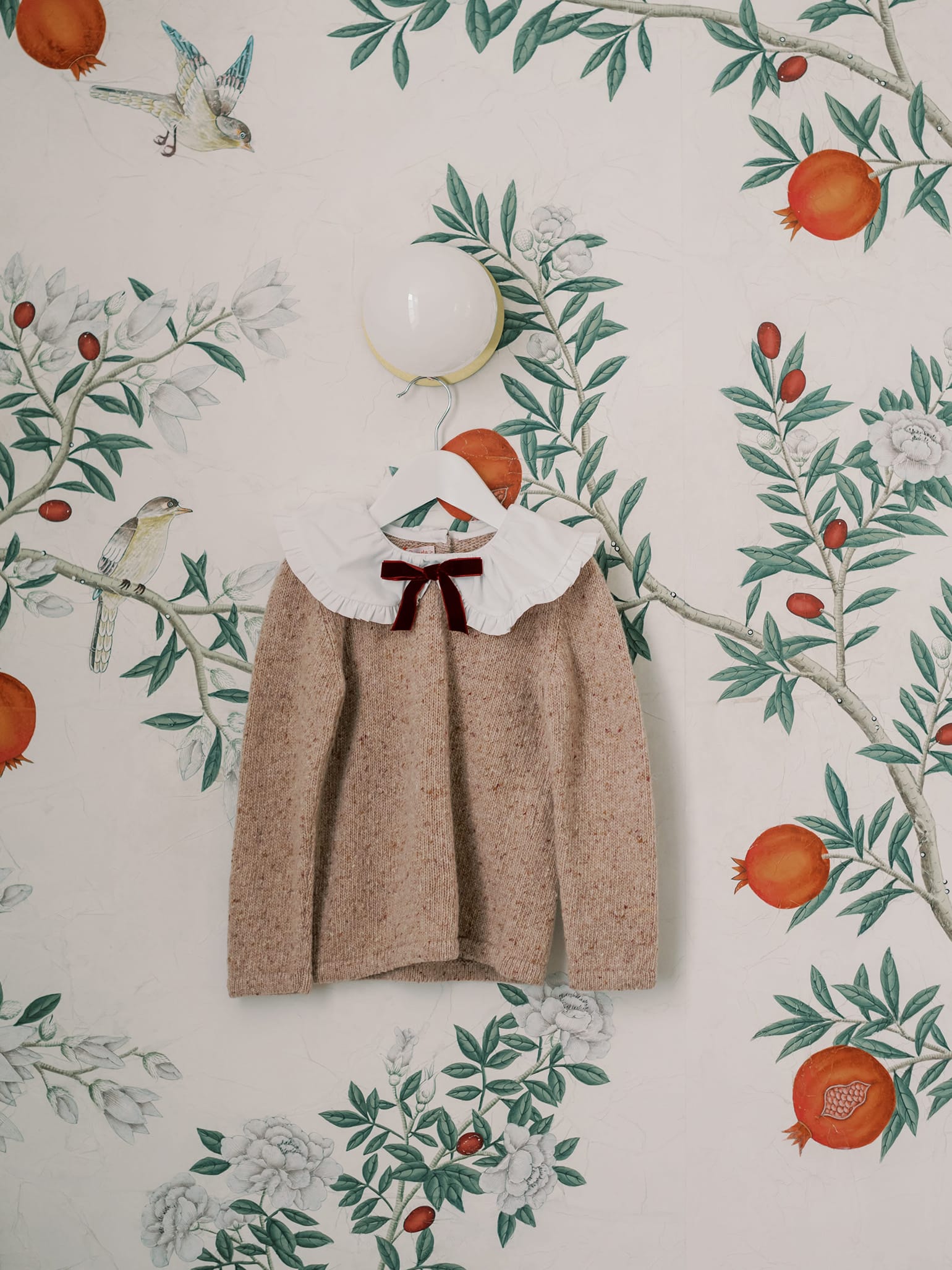 Pink Lupita Merino Girl Jumper