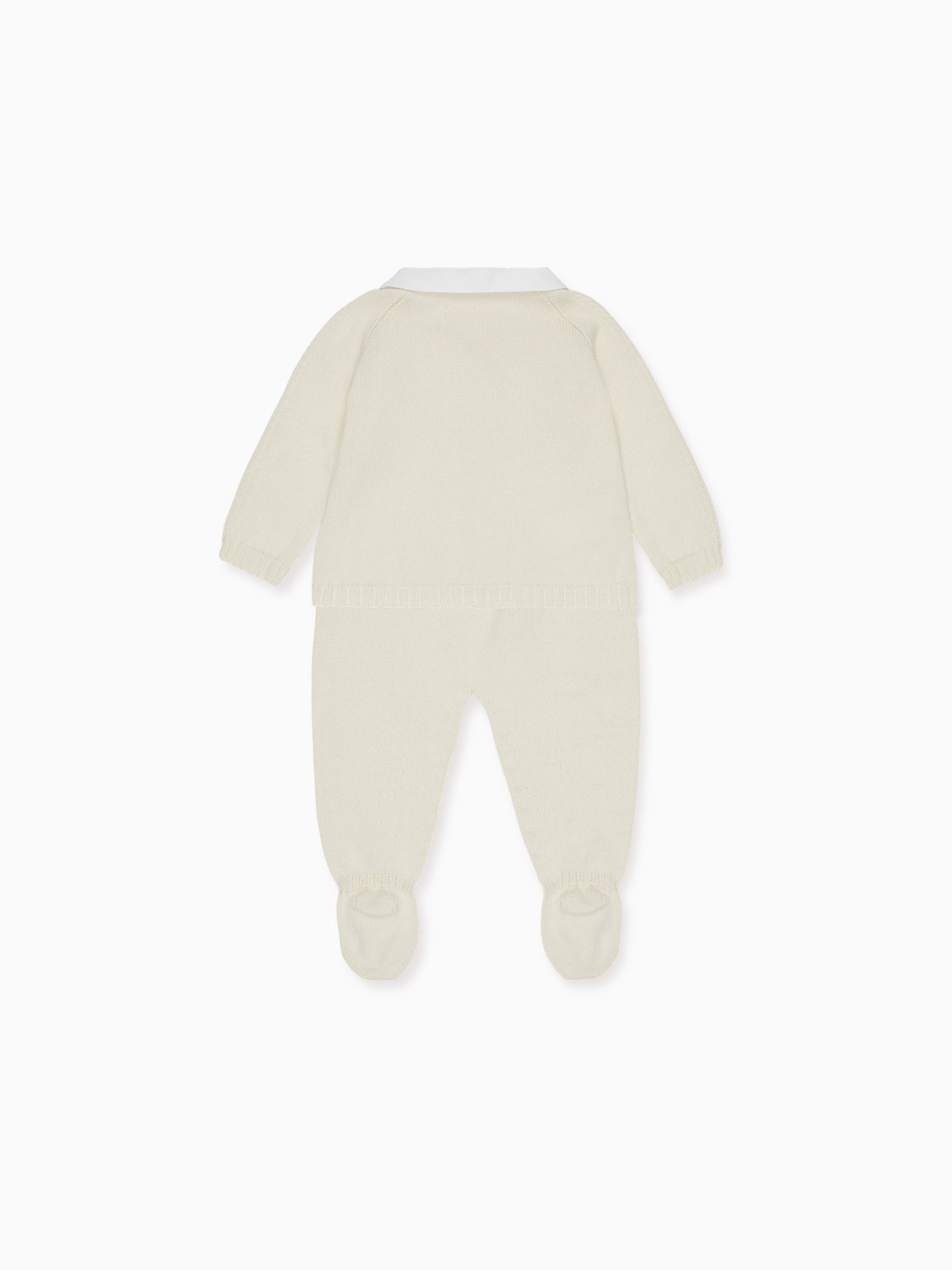 Ivory Marlo Cotton Baby Knitted Set