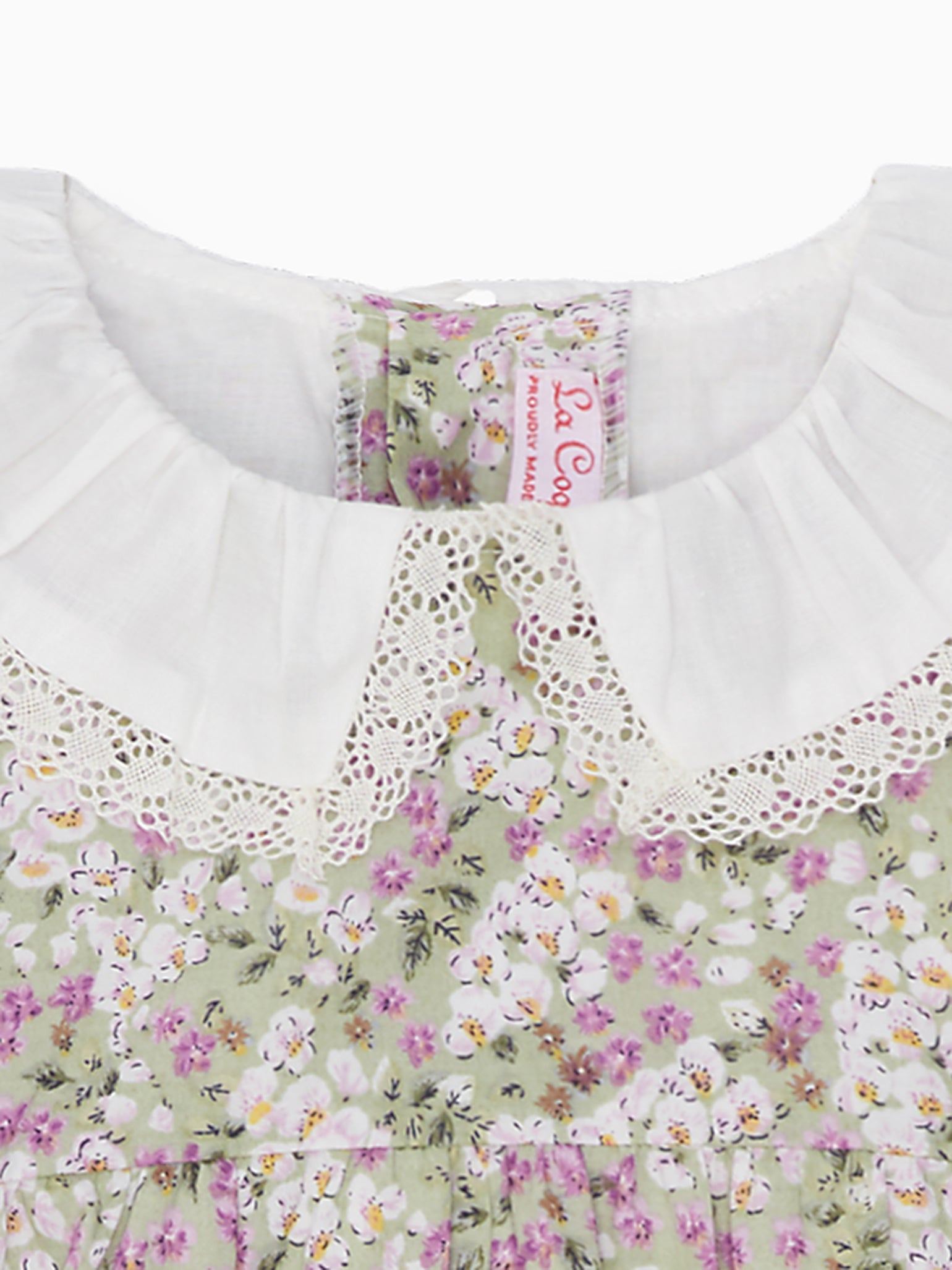 Green Floral Matilda Baby Girl Set