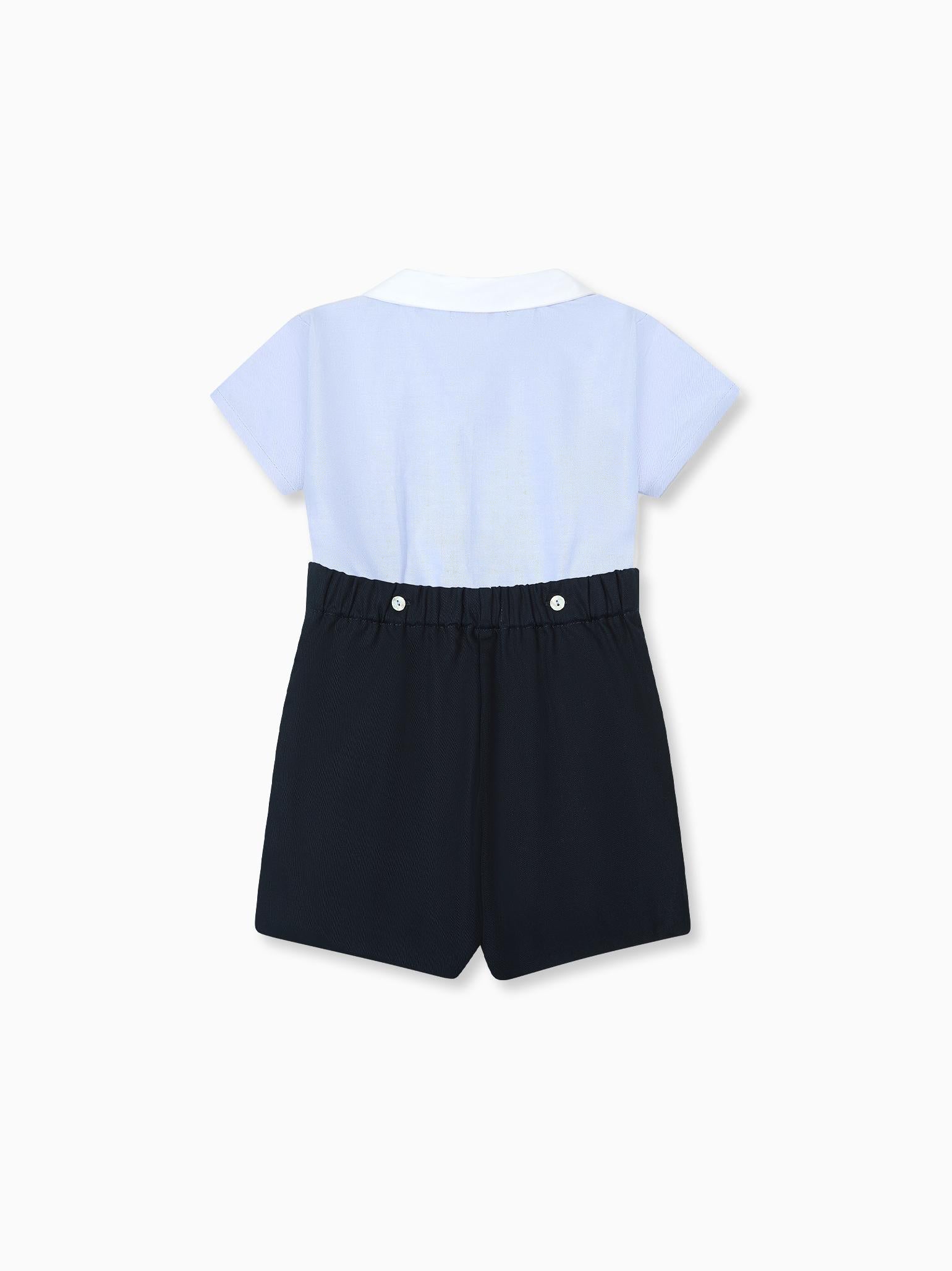 Blue Mattia Baby Boy Set