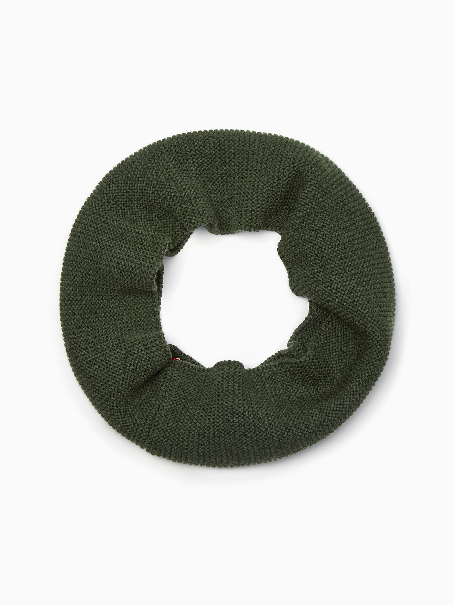 Olive Green Merino Kids Snood