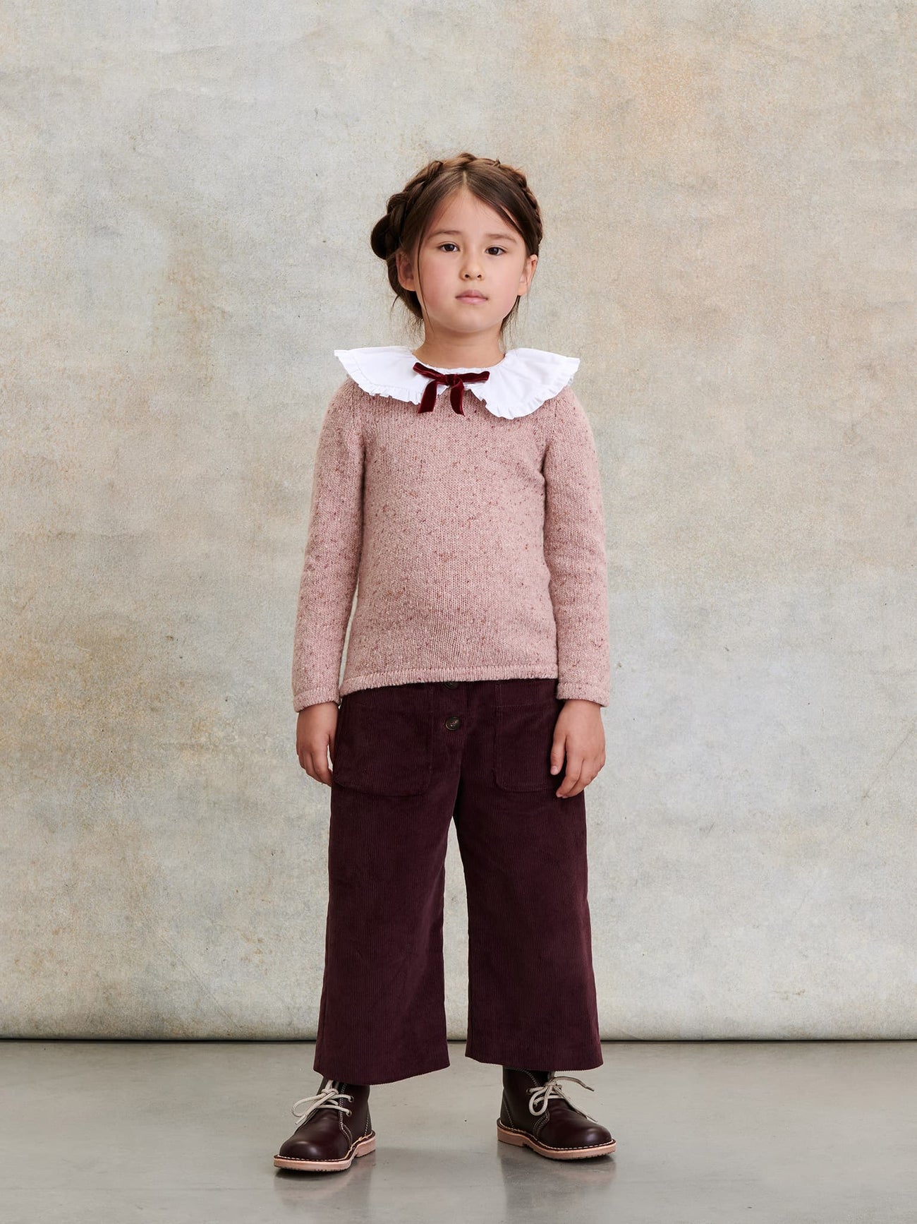 Pink Lupita Merino Girl Jumper