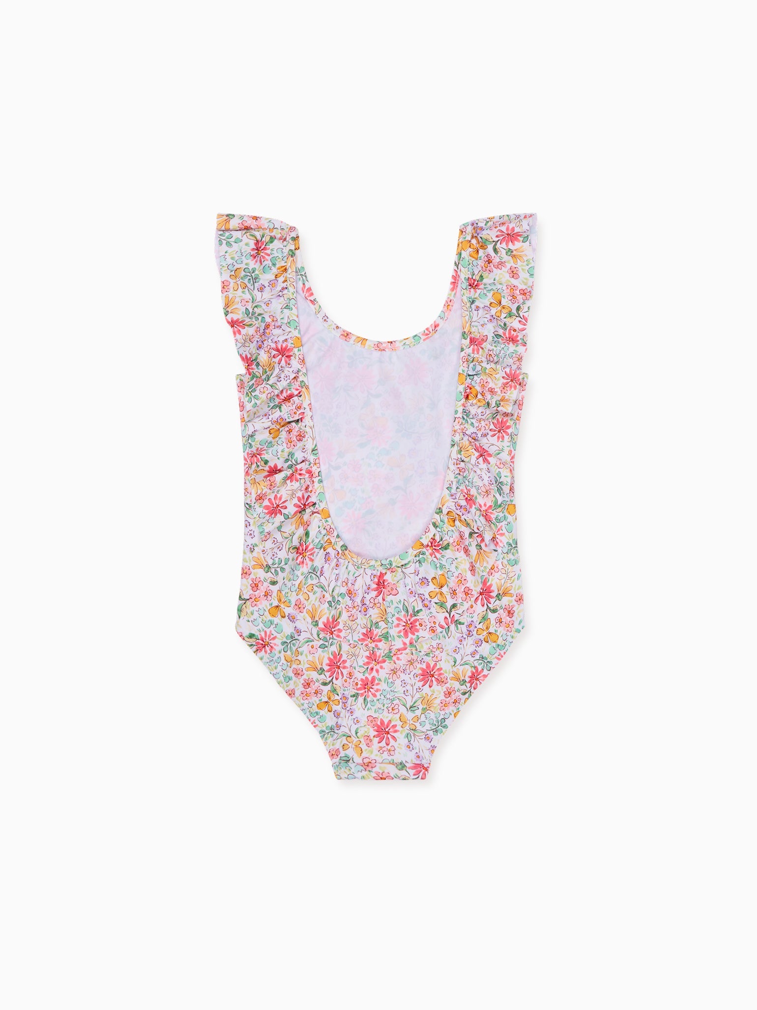 Pink Floral Mila Girl Swimsuit
