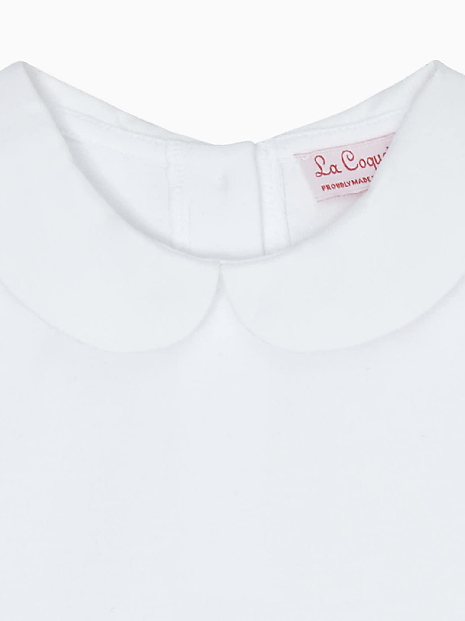 White Milo Cotton Baby Top