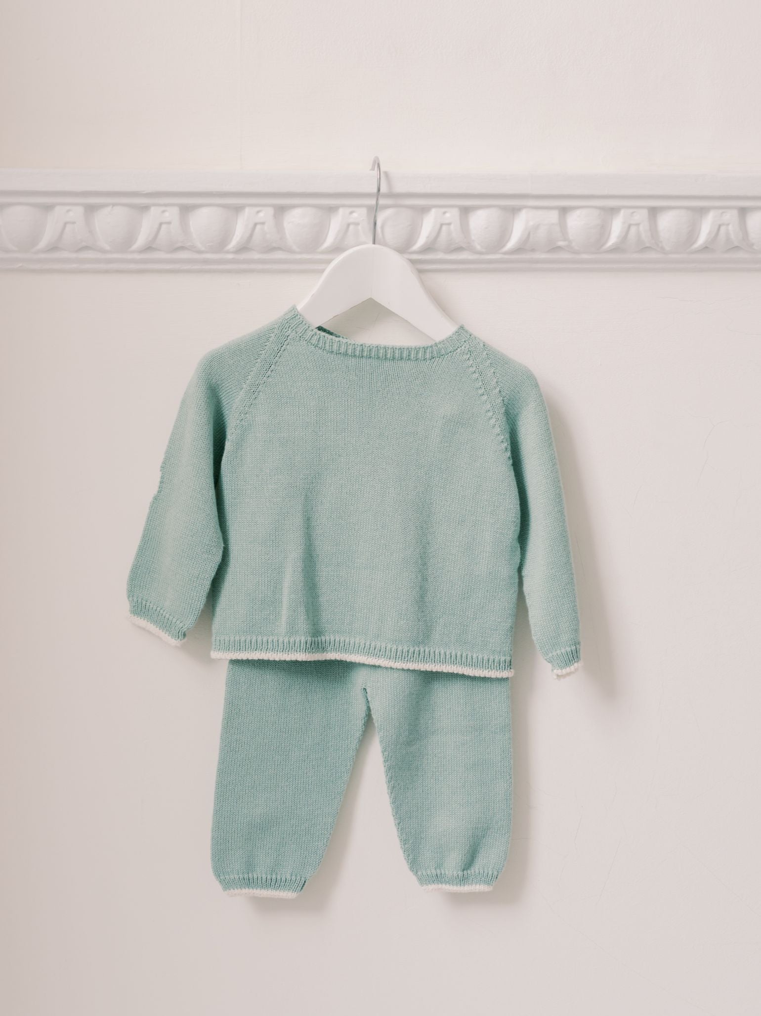 Sage Mirlo Cotton Baby Knitted Gift Box Set