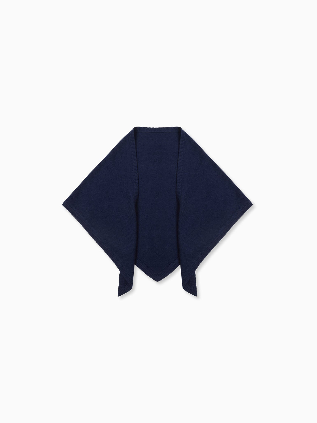 Navy Cashmere Womens Shawl