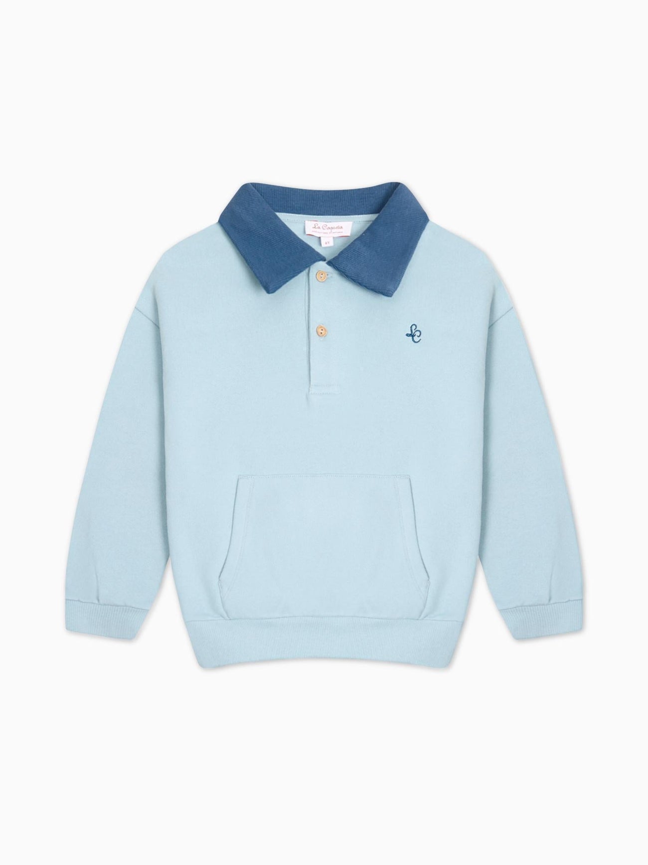 Dusty Blue Ivan Kids Sweatshirt
