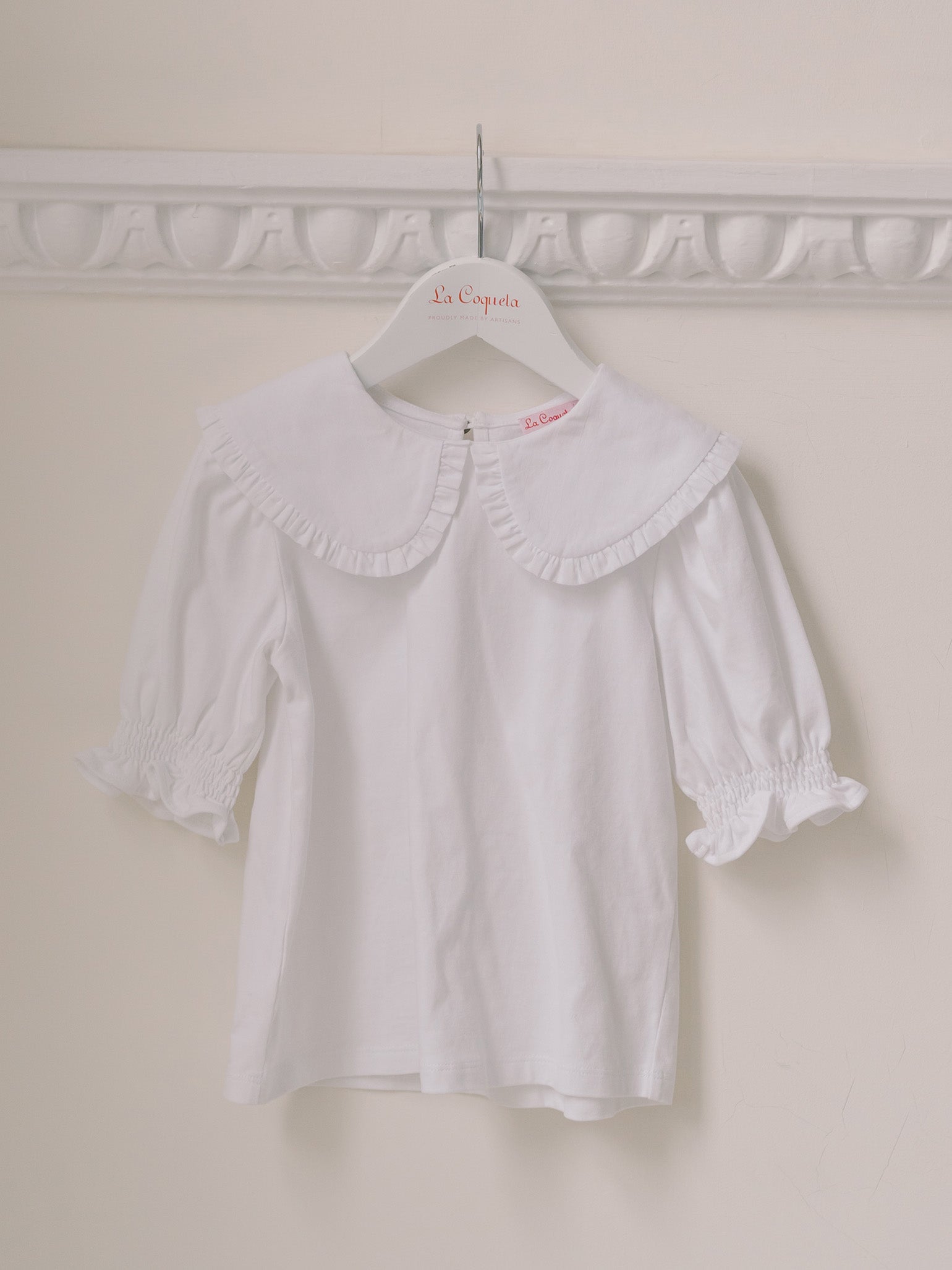 White Nolina Girl Cotton Top