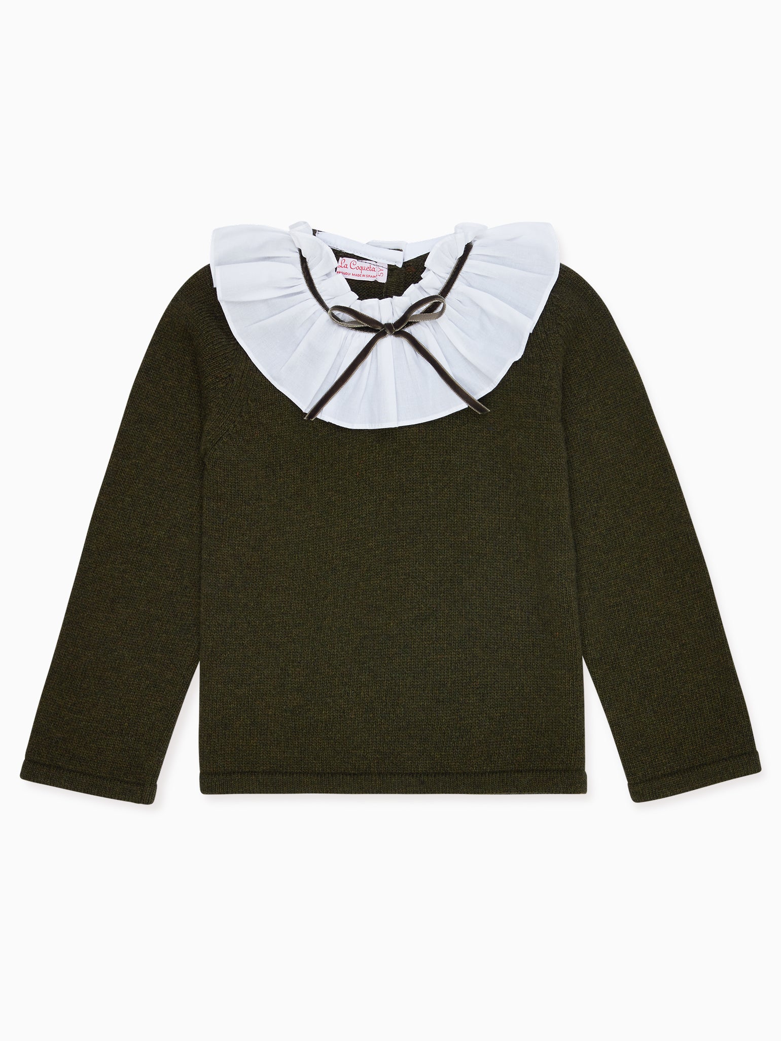 Olive Odisea Merino Girl Jumper