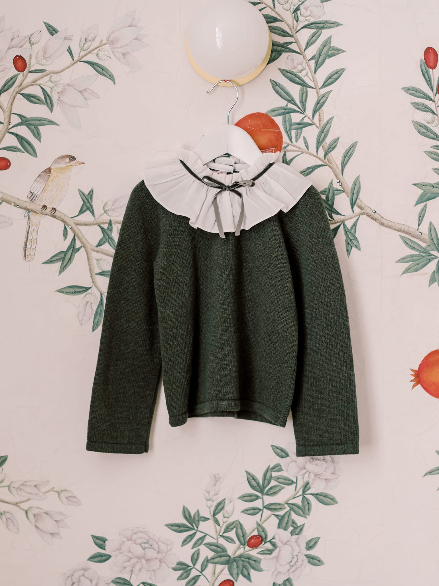 Olive Odisea Merino Girl Jumper