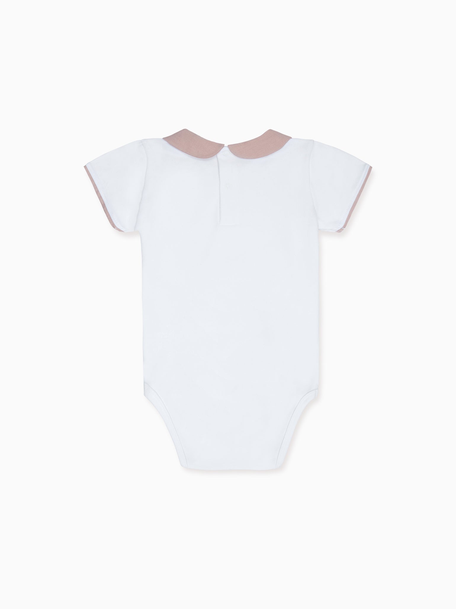 Dusty Pink Otavia Cotton Baby Girl Body Vest
