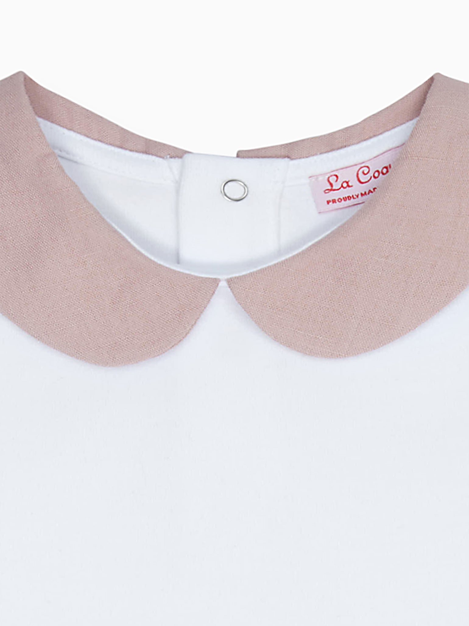 Dusty Pink Otavia Cotton Baby Girl Body Vest