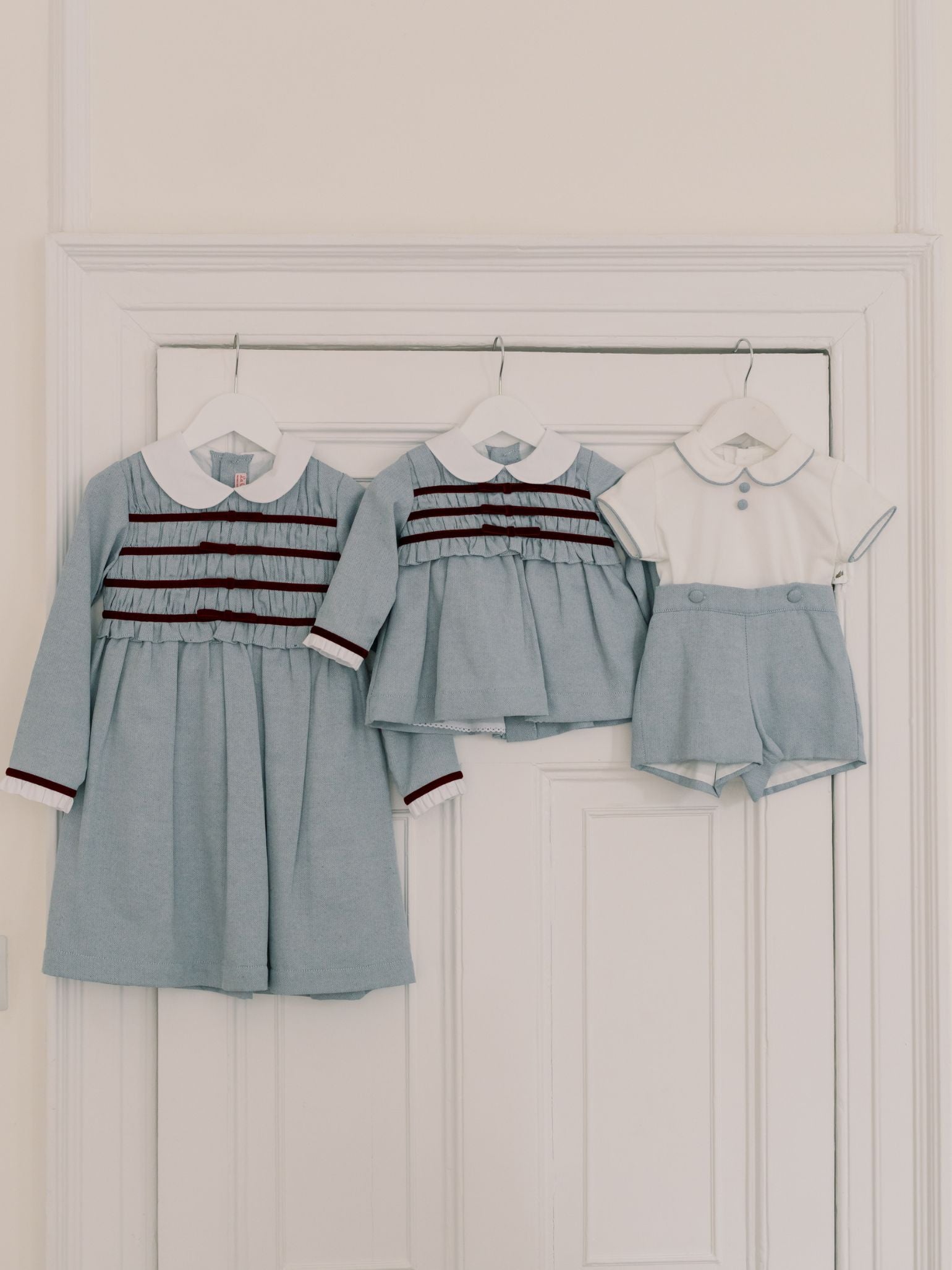 Light Blue Mattia Baby Boy Set