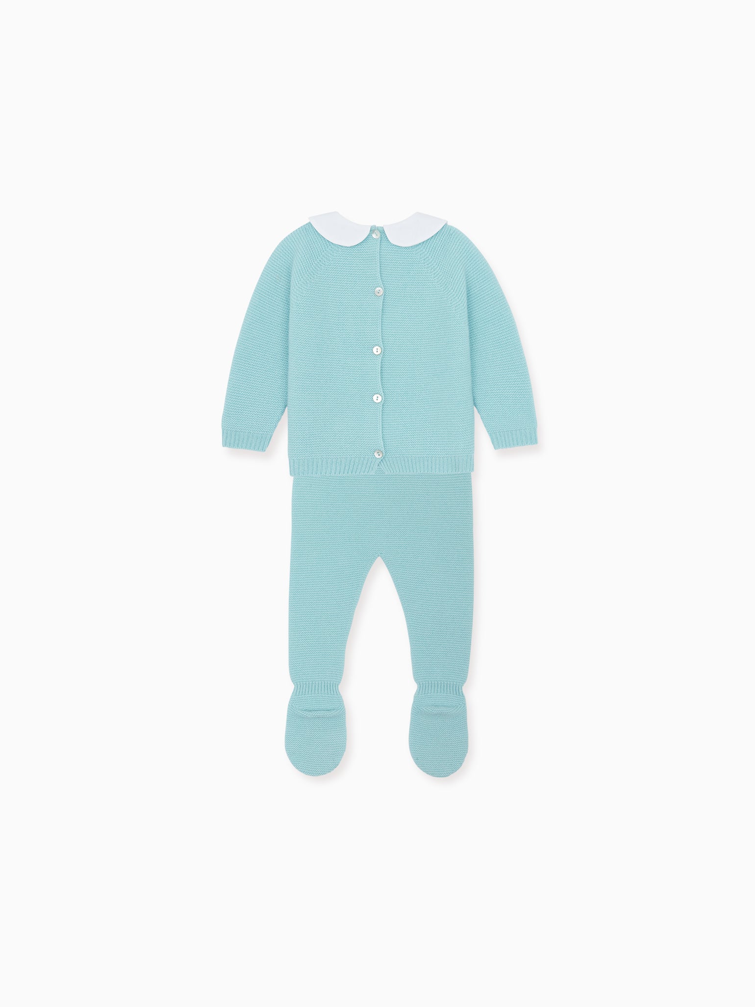 Sage Green Palmira Cashmere Baby Set