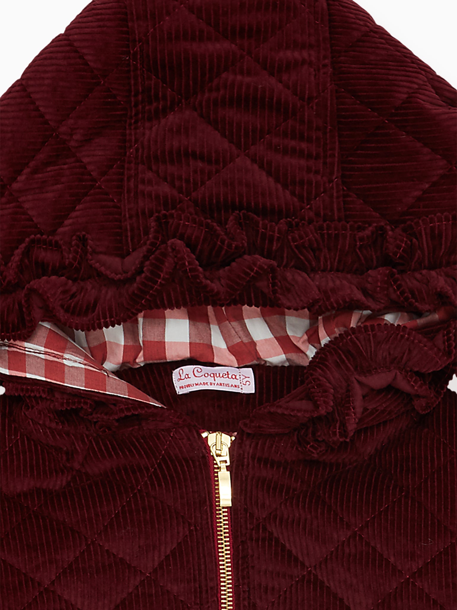 Burgundy Pandora Girl Jacket