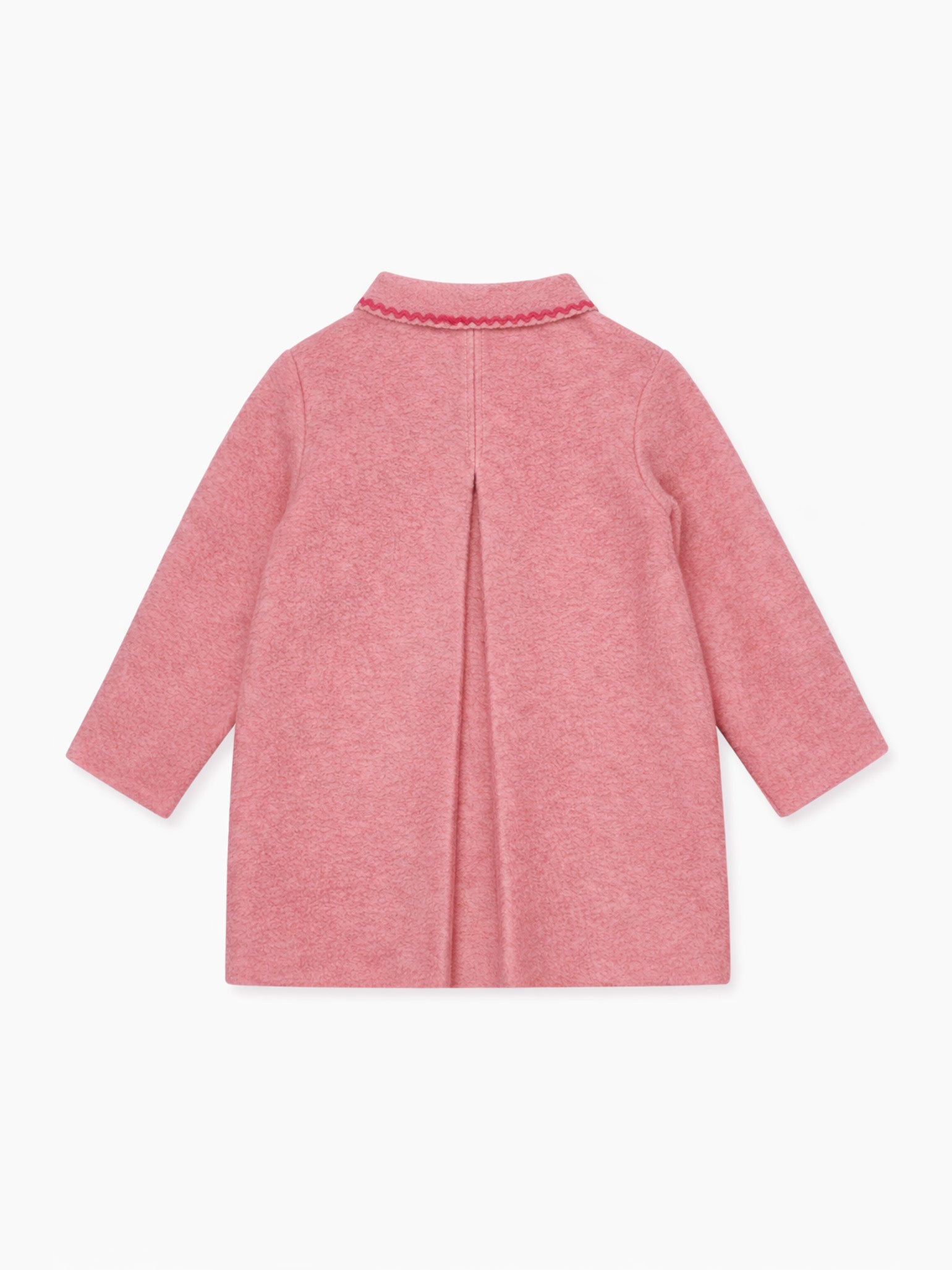 Pink Henrietta Girl Coat