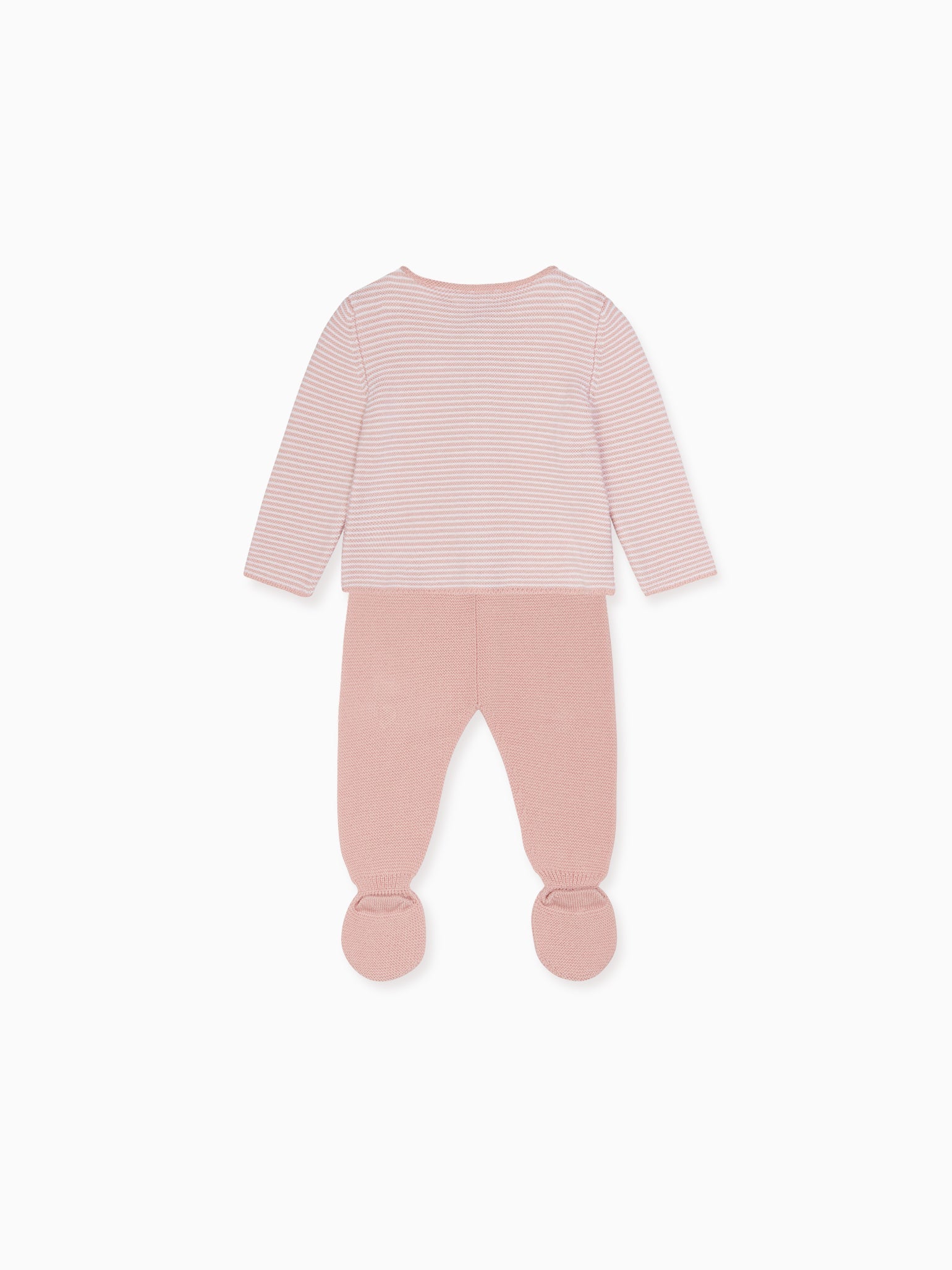 Pink Pinto Merino Baby Girl Gift Box Set