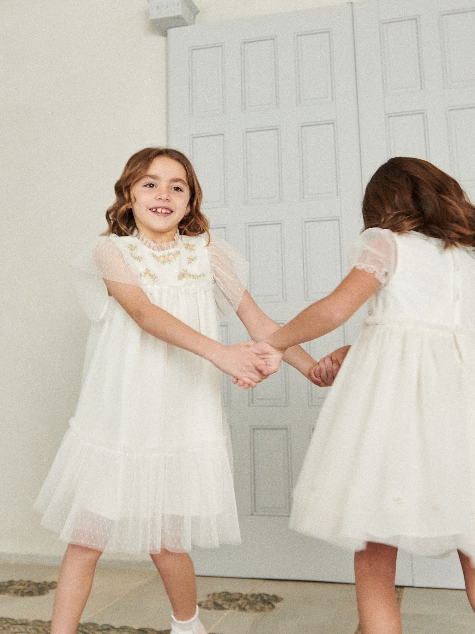 Ivory Primrose Ceremony Girl Dress
