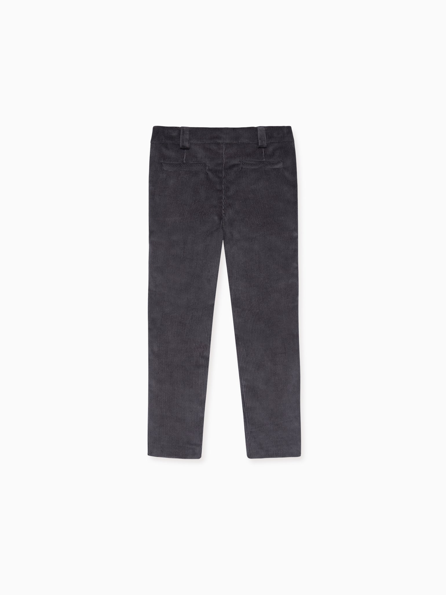 Grey Reinaldo Boy Corduroy Trousers