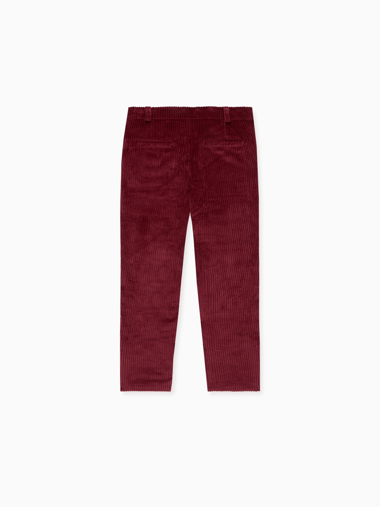 Burgundy Reinaldo Corduroy Boy Trousers