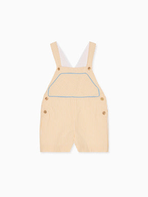 Yellow Stripe Ringo Baby Dungarees