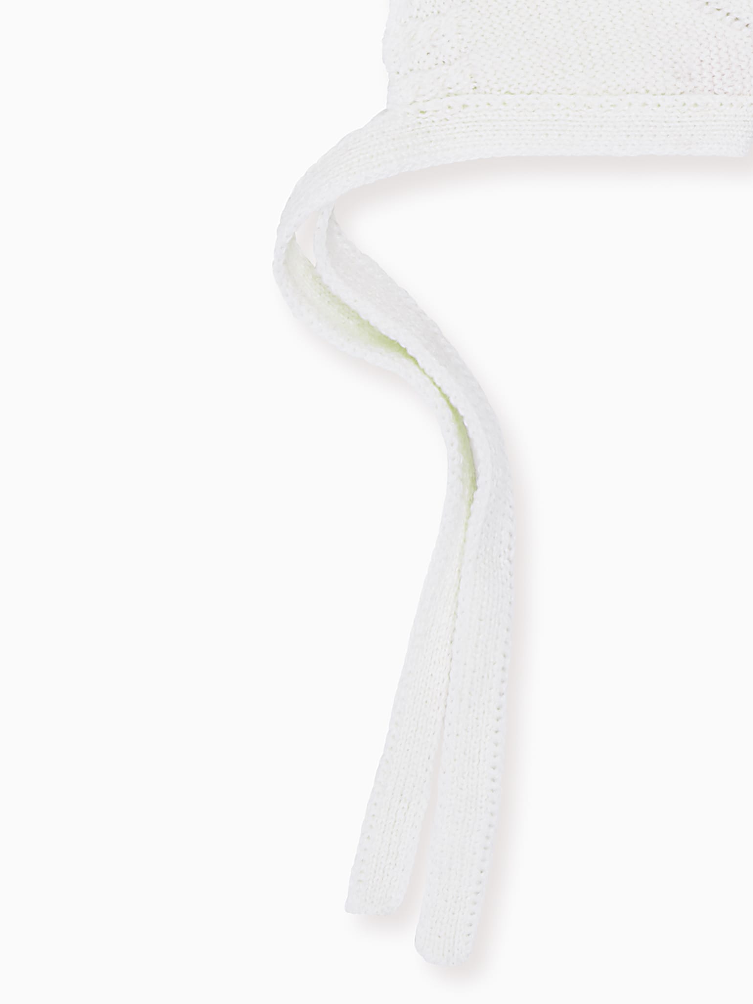 Ivory Rixo Merino Baby Bonnet