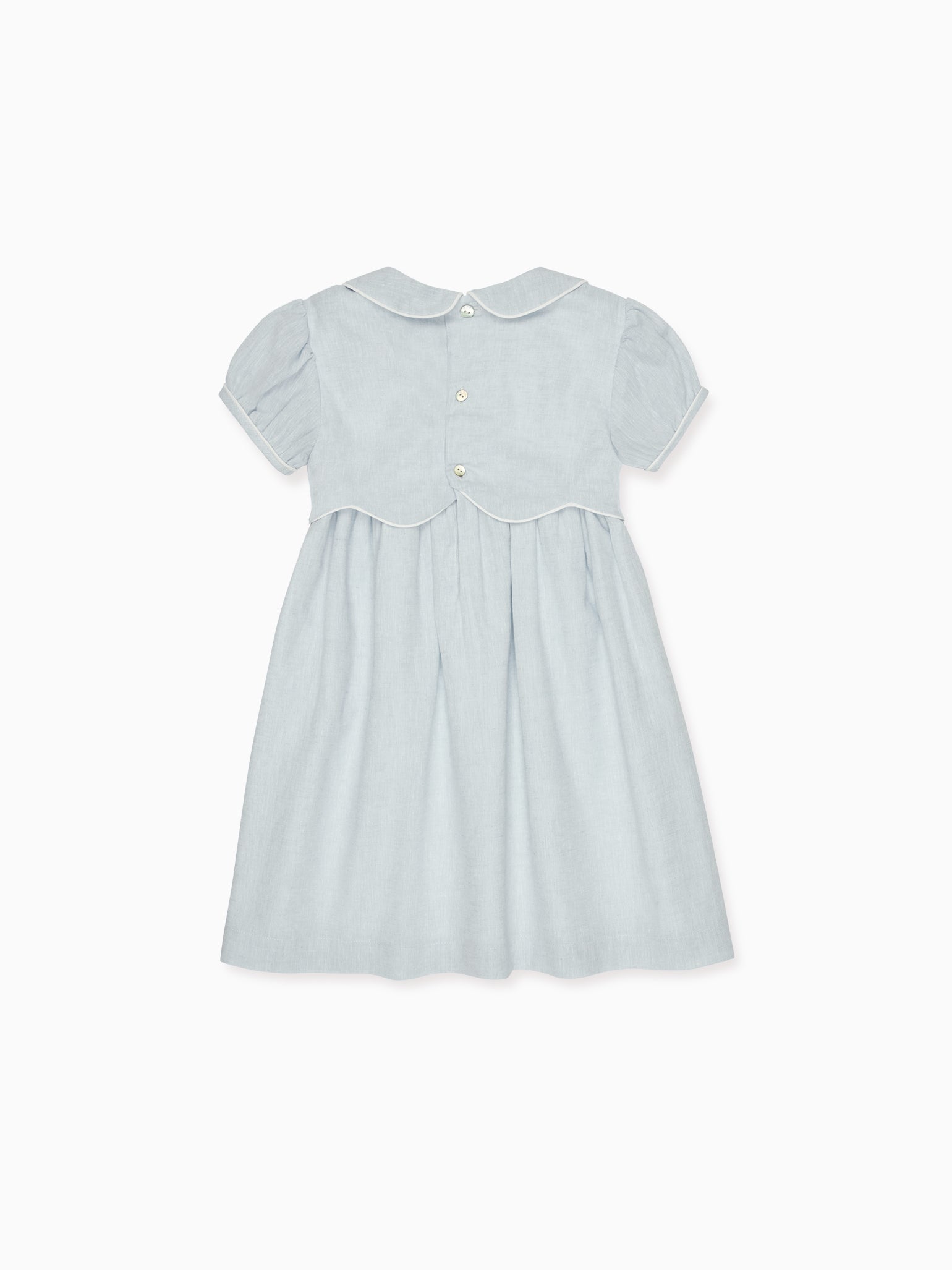 Dusty Blue Romina Girl Dress
