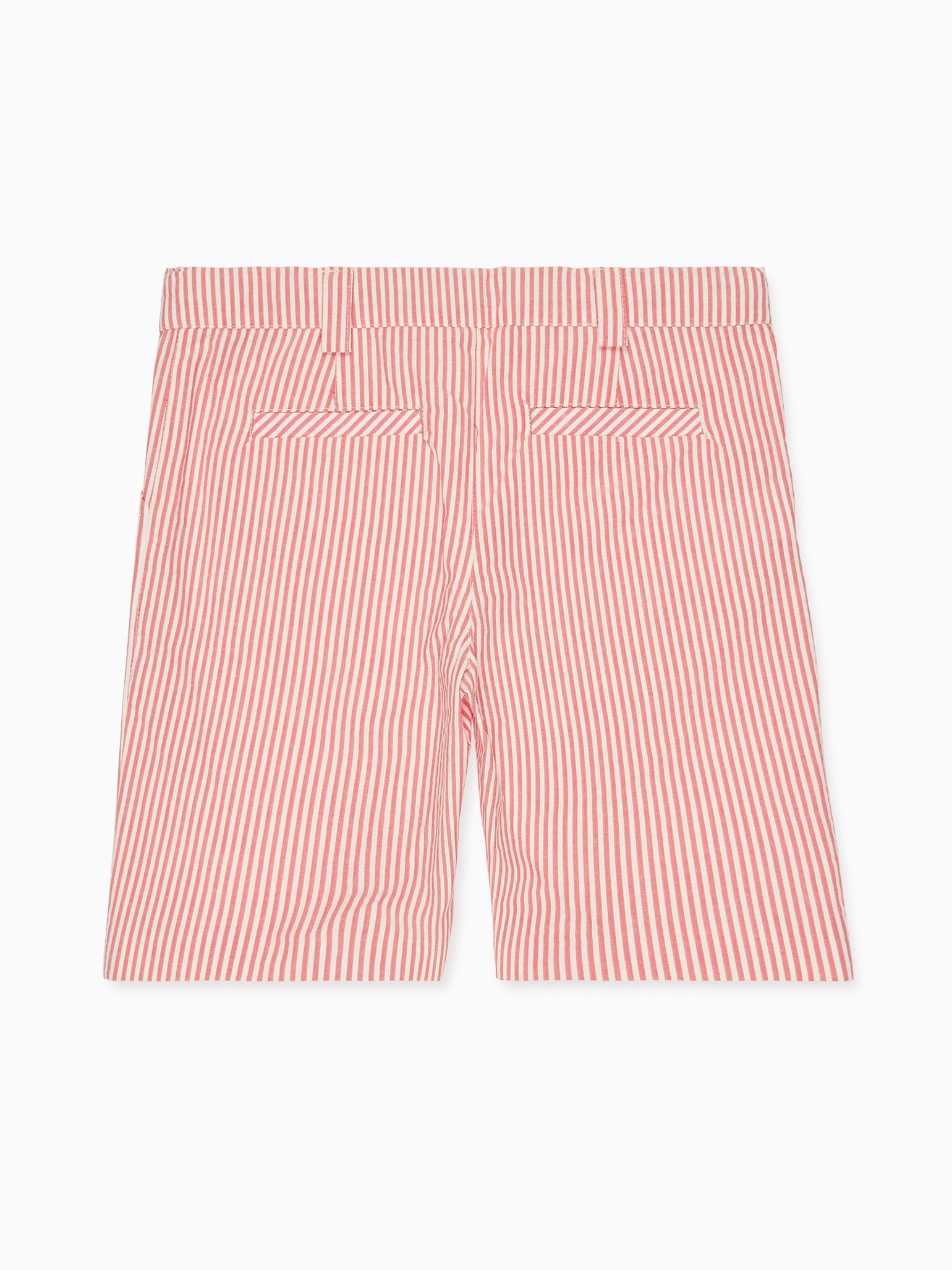Red Stripe Romo Boy Shorts