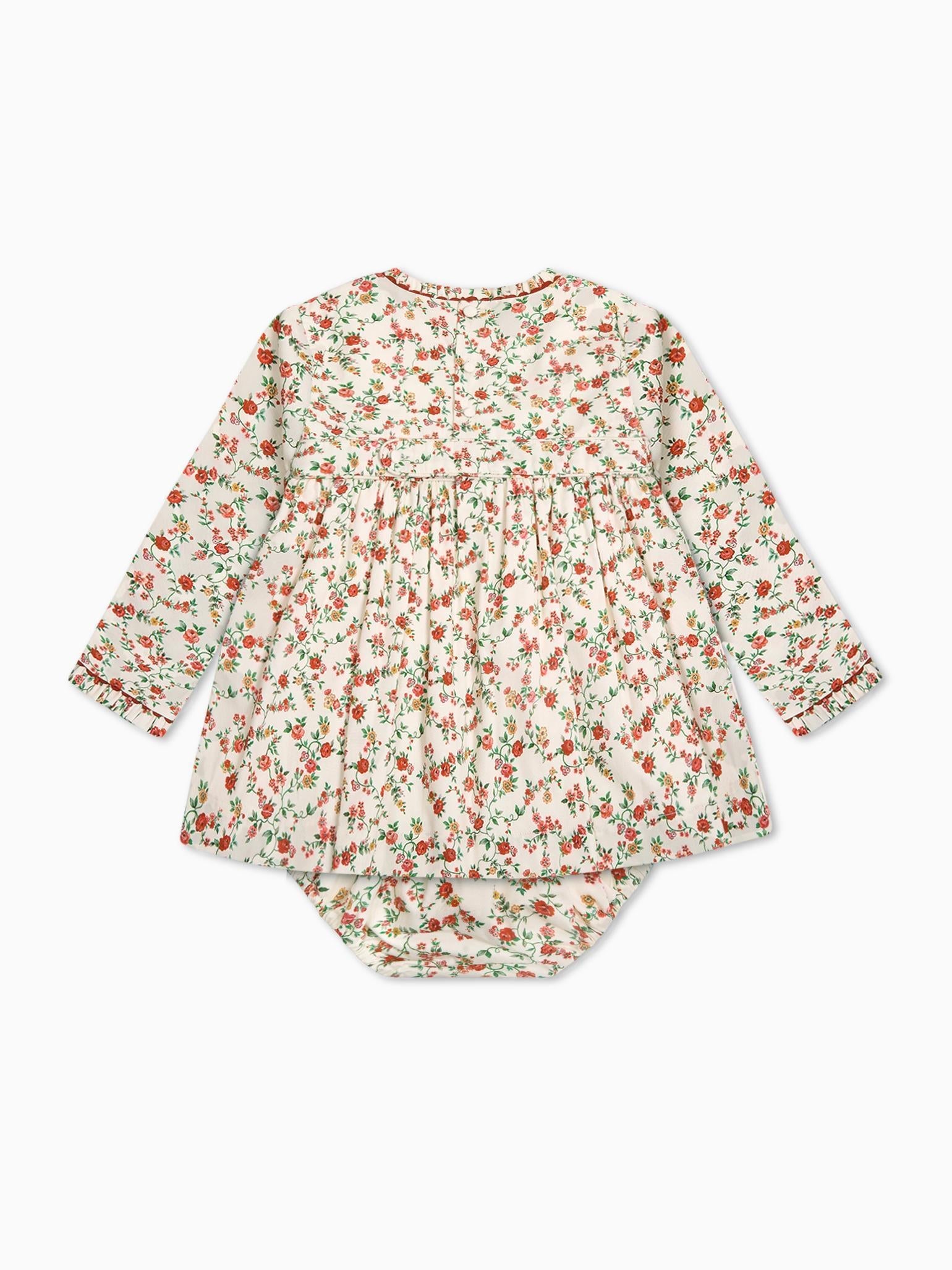 Ivory Floral Rosaura Baby Girl Set