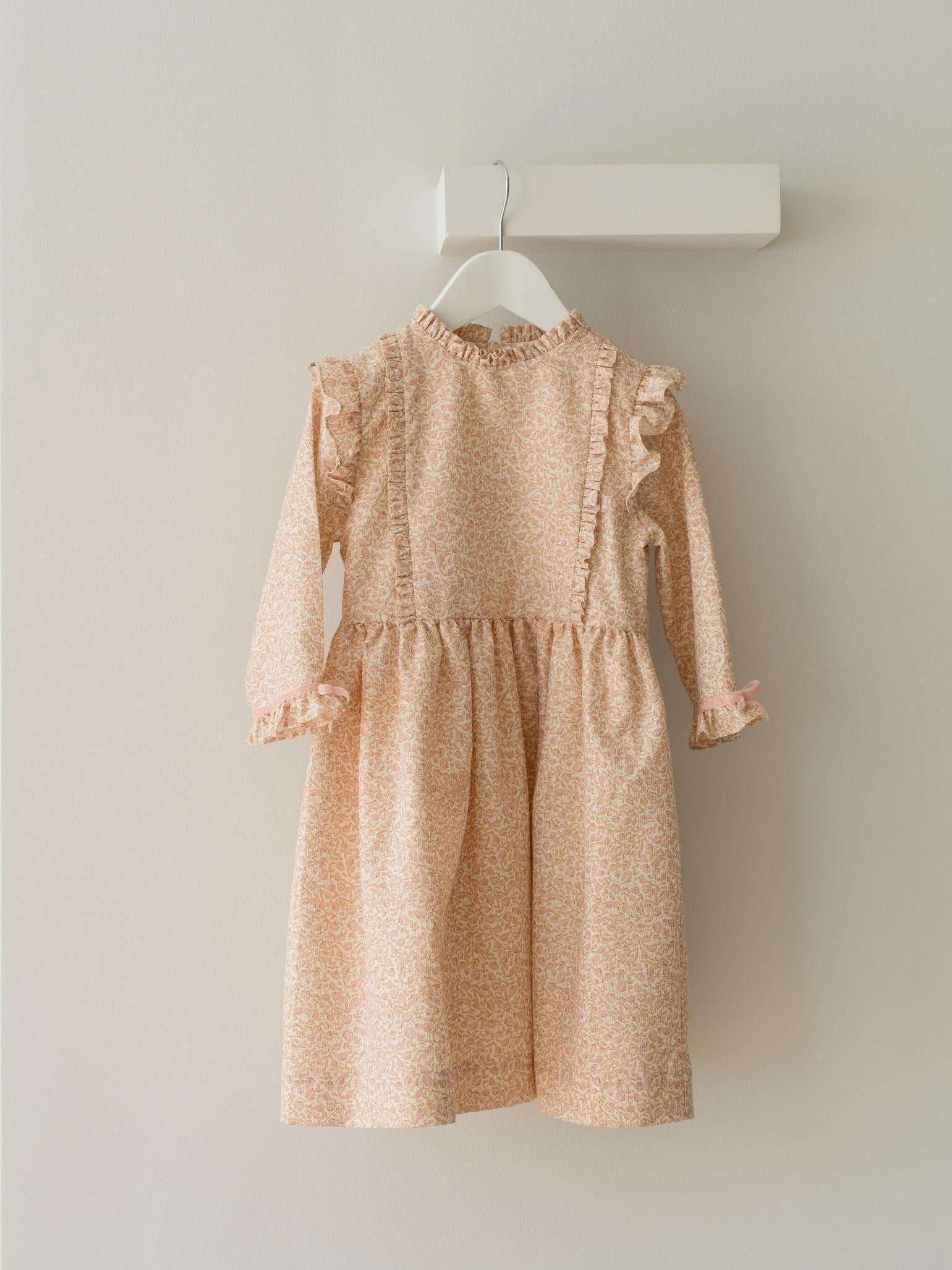 Pink Floral Rosaura Girl Dress