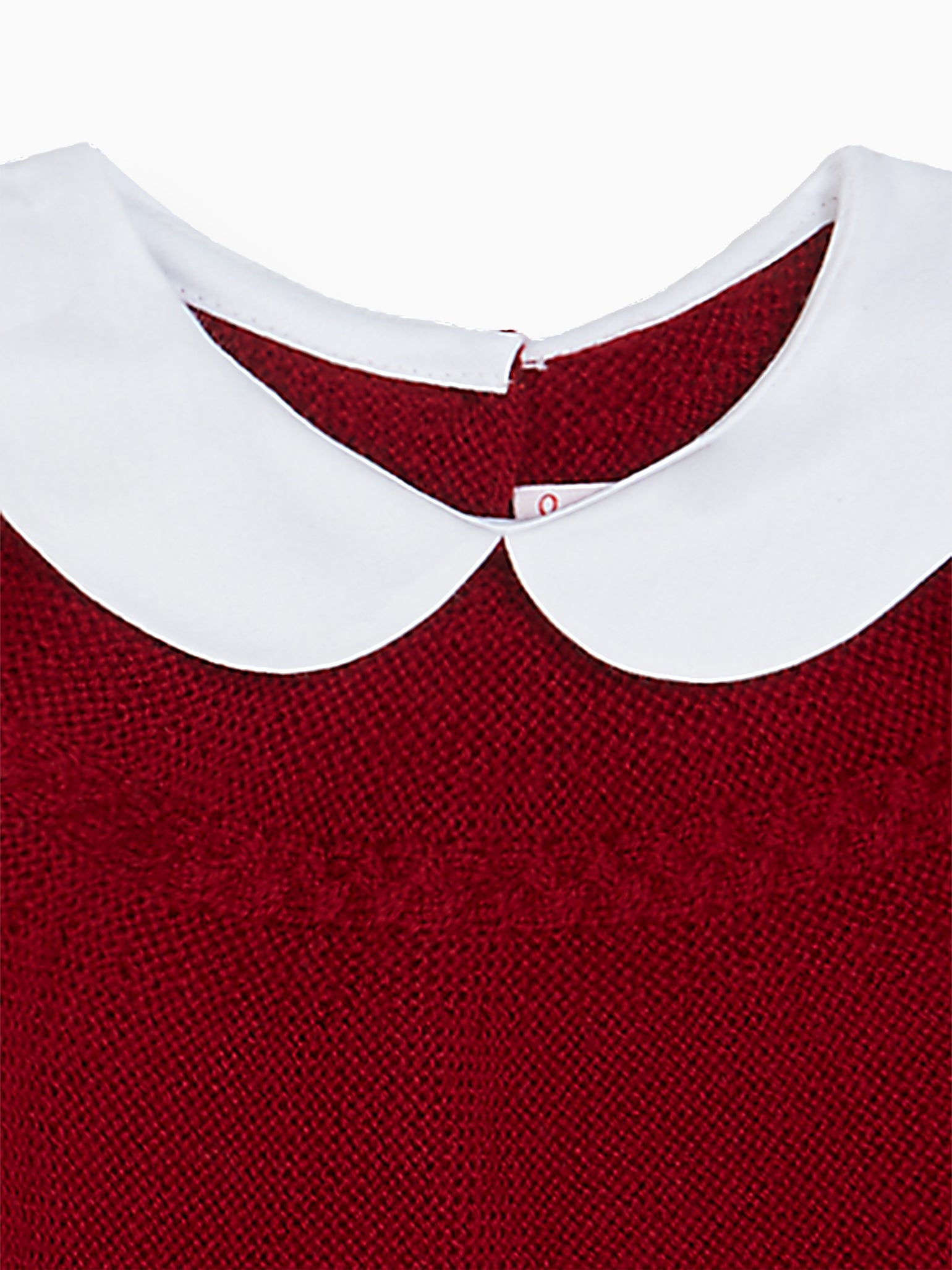 Burgundy Rosauro Merino Baby Set