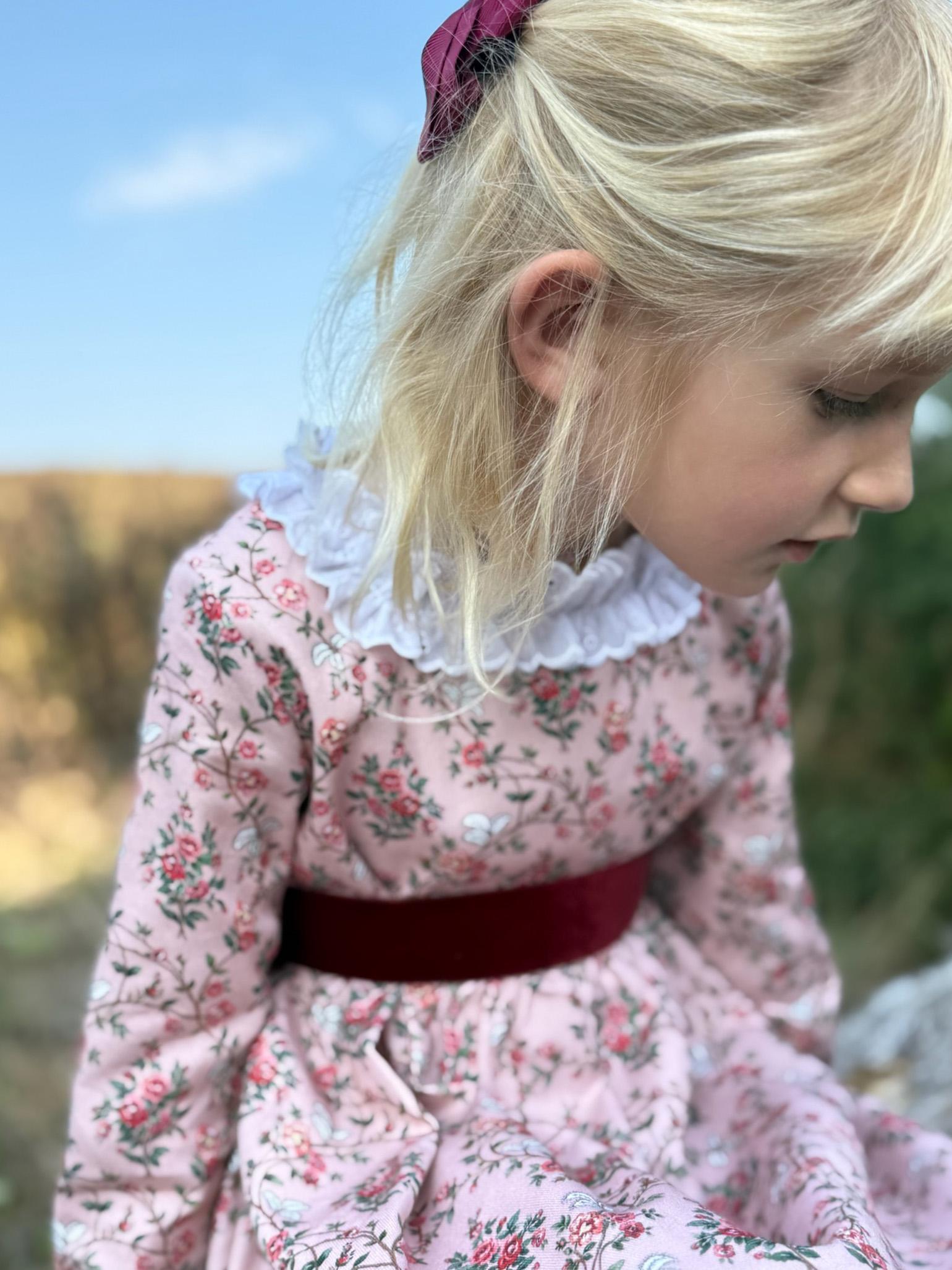 Rose Floral Silas Girl Dress