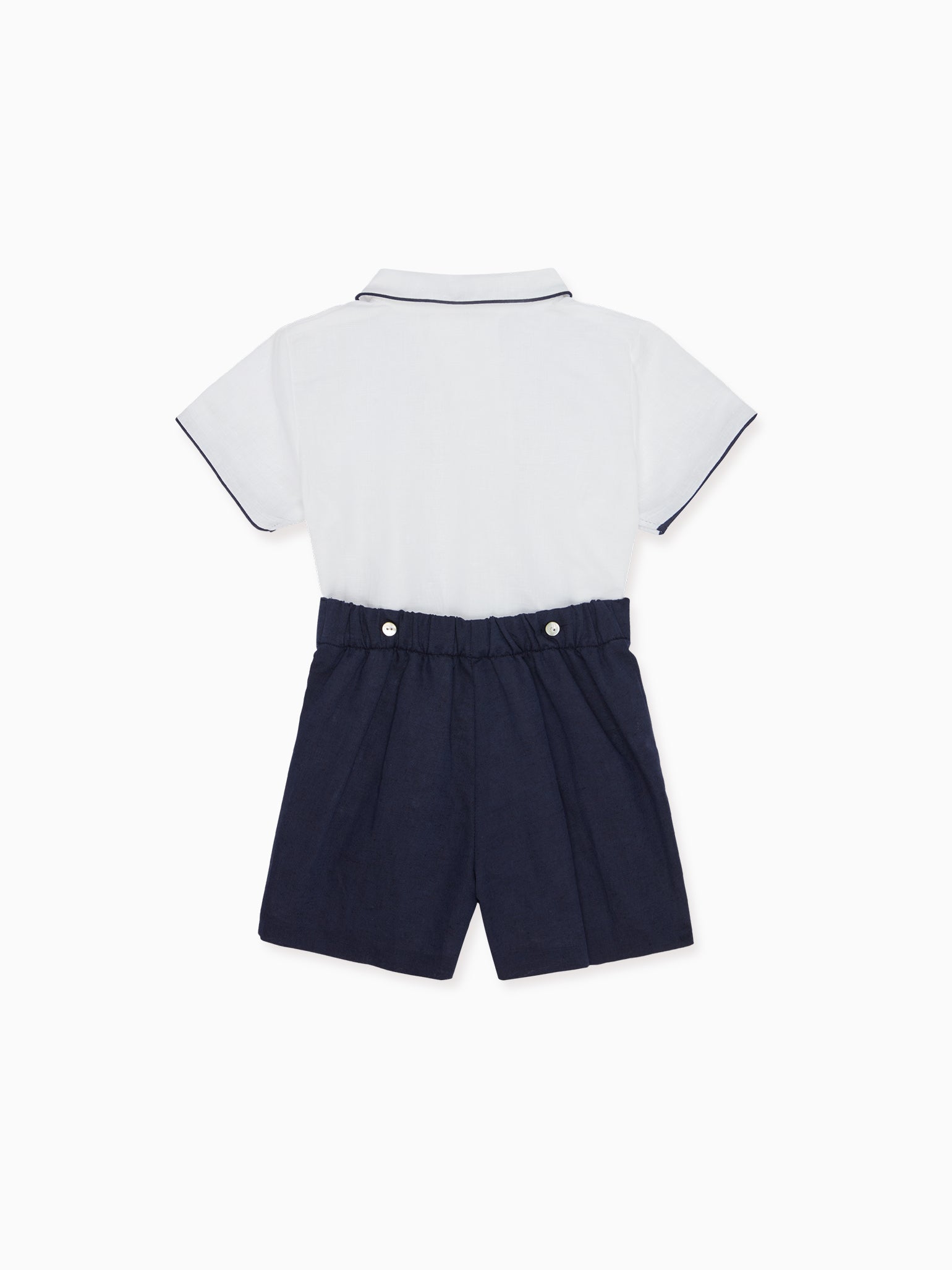 Navy Sebastian Baby Boy Set