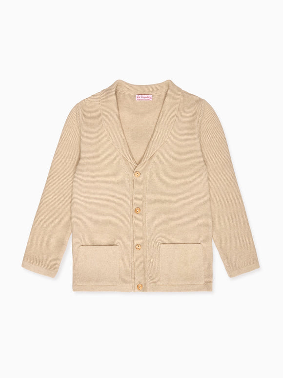 Camel Selvas Cotton Boy Cardigan