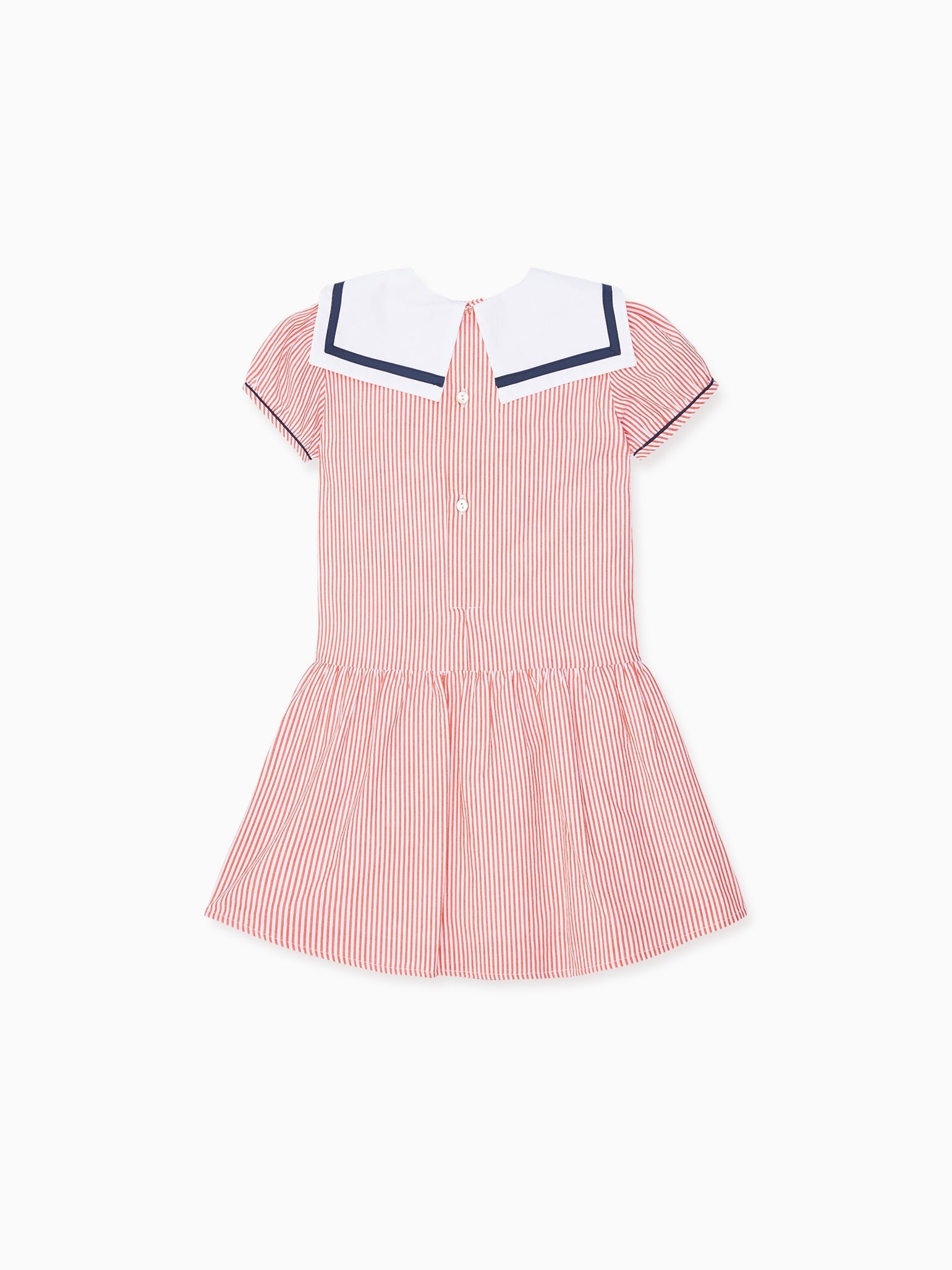 Red Stripe Siena Girl Drop Waist Dress